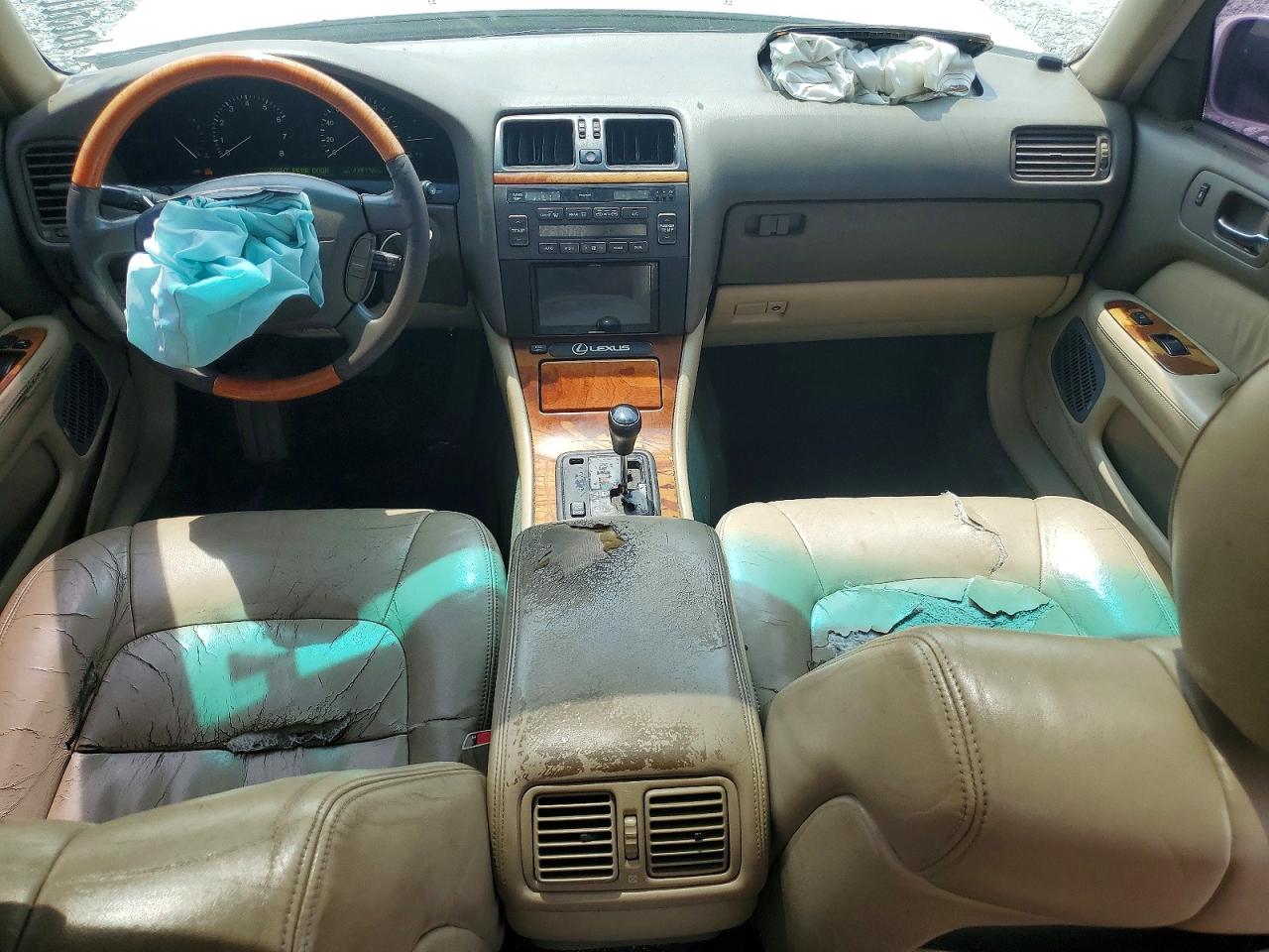 1998 Lexus Ls 400 White vin: JT8BH28F6W0137599