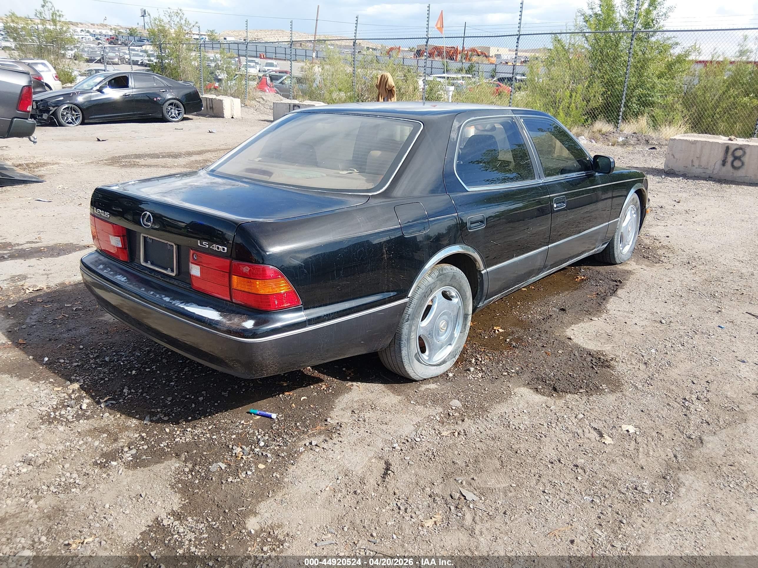 1999 Lexus Ls 400   Beige vin: JT8BH28F6X0144098