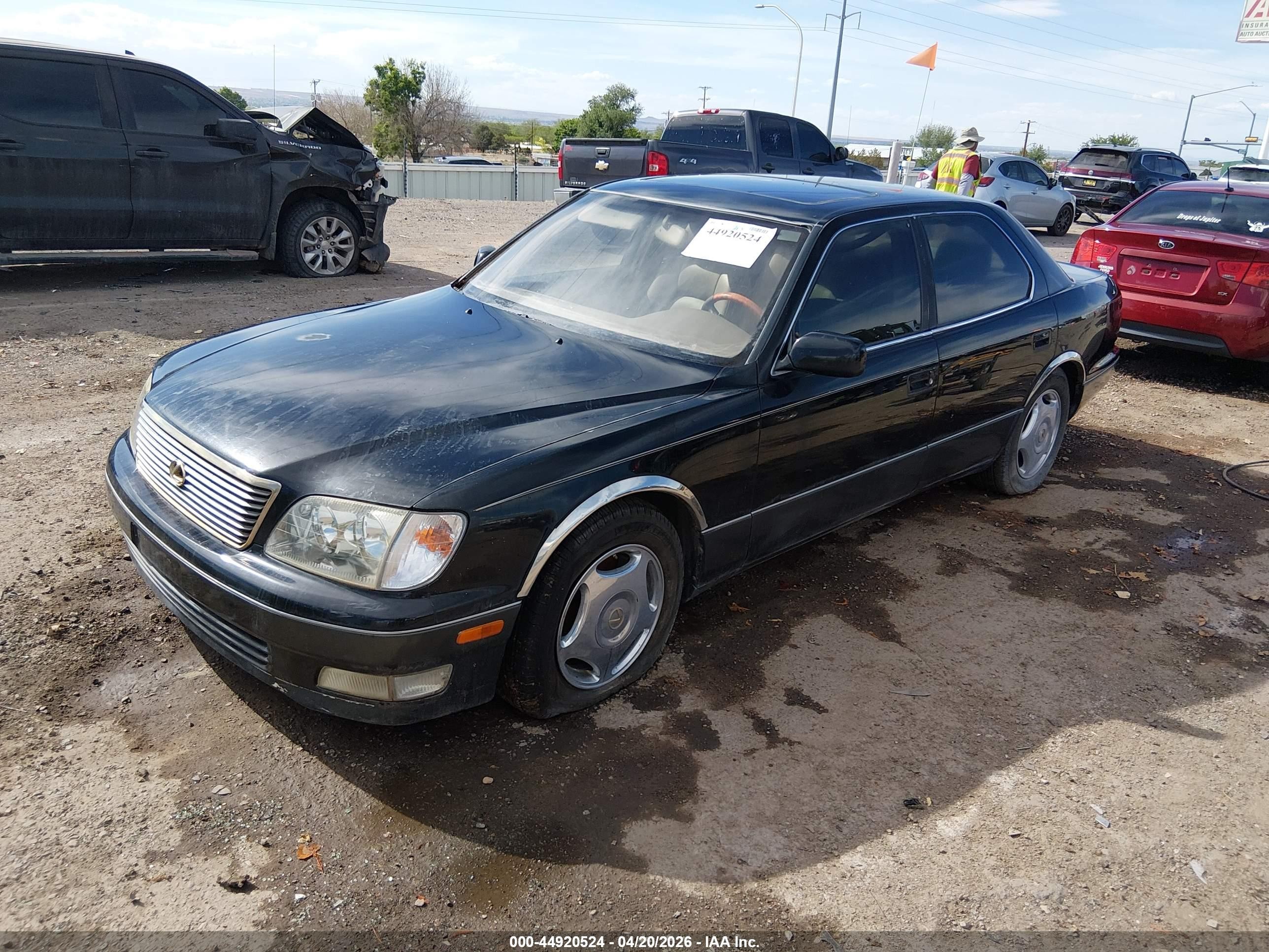 1999 Lexus Ls 400   Beige vin: JT8BH28F6X0144098