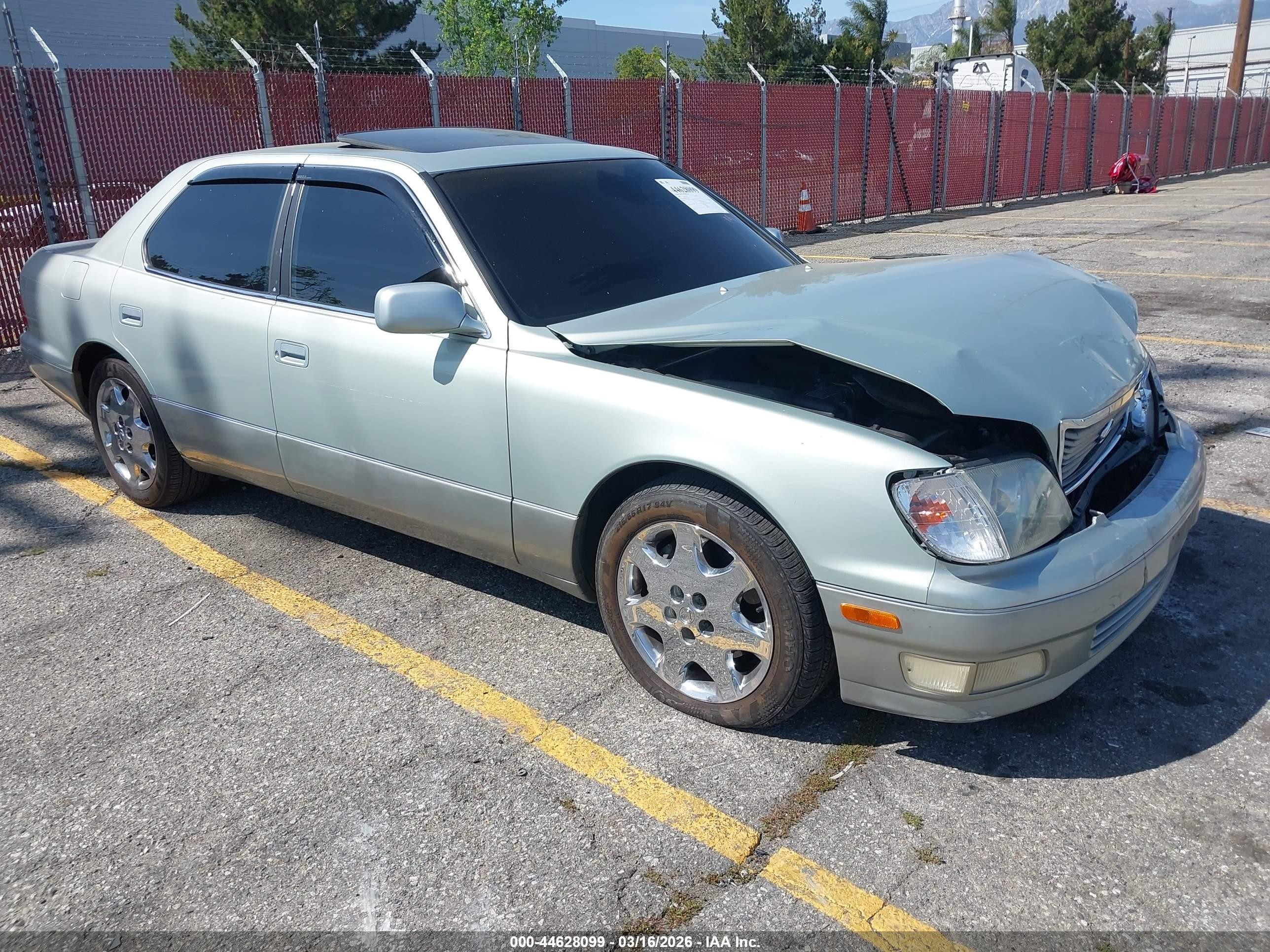 1999 Lexus Ls 400   Cream vin: JT8BH28F6X0146837