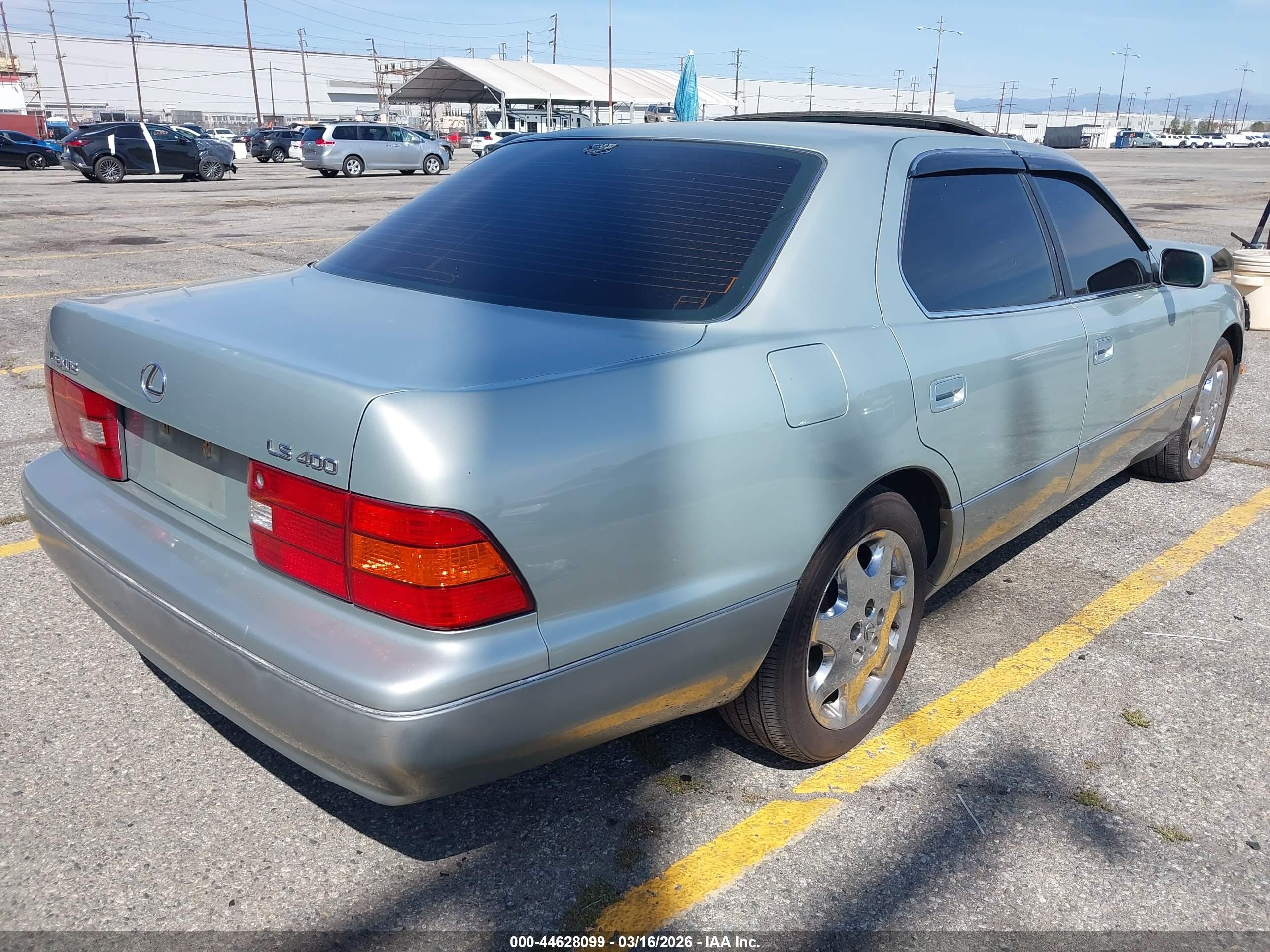 1999 Lexus Ls 400   Cream vin: JT8BH28F6X0146837