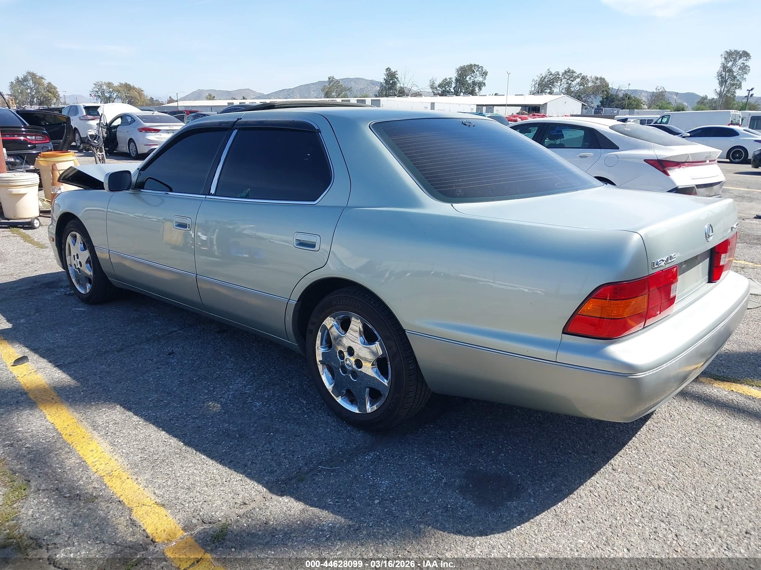 1999 Lexus Ls 400   Cream vin: JT8BH28F6X0146837