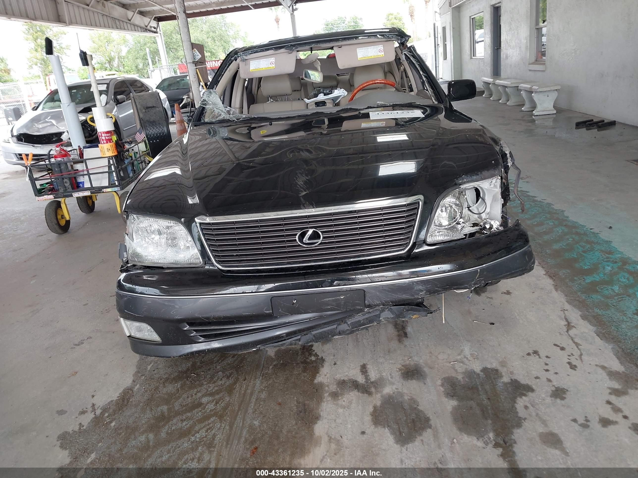 1999 Lexus Ls 400   Black vin: JT8BH28F6X0147065