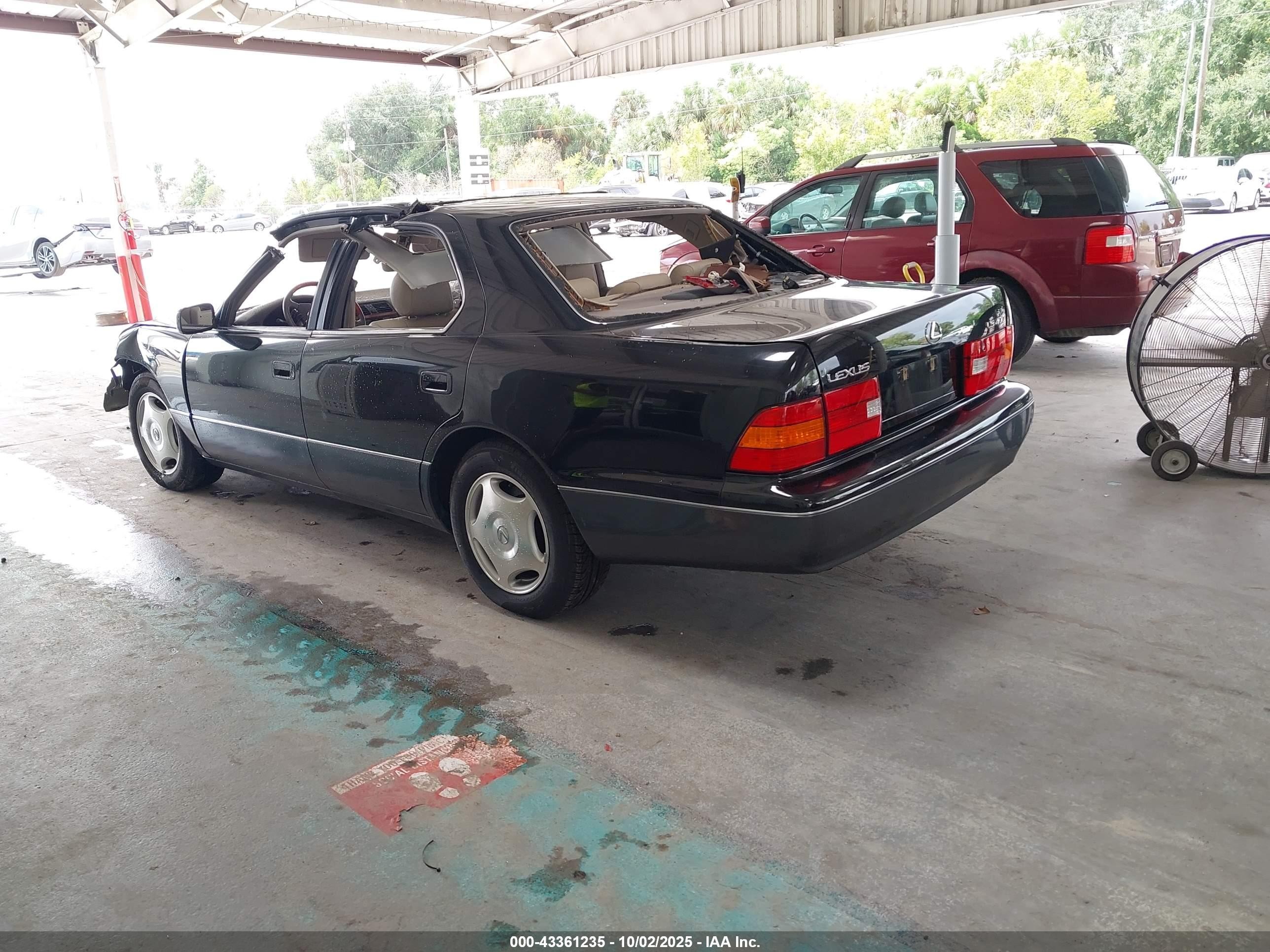 1999 Lexus Ls 400   Black vin: JT8BH28F6X0147065