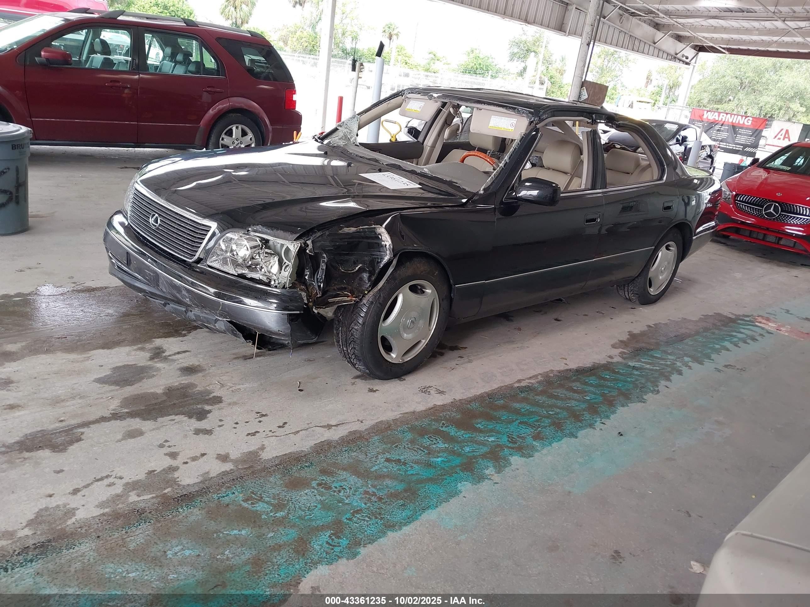 1999 Lexus Ls 400   Black vin: JT8BH28F6X0147065