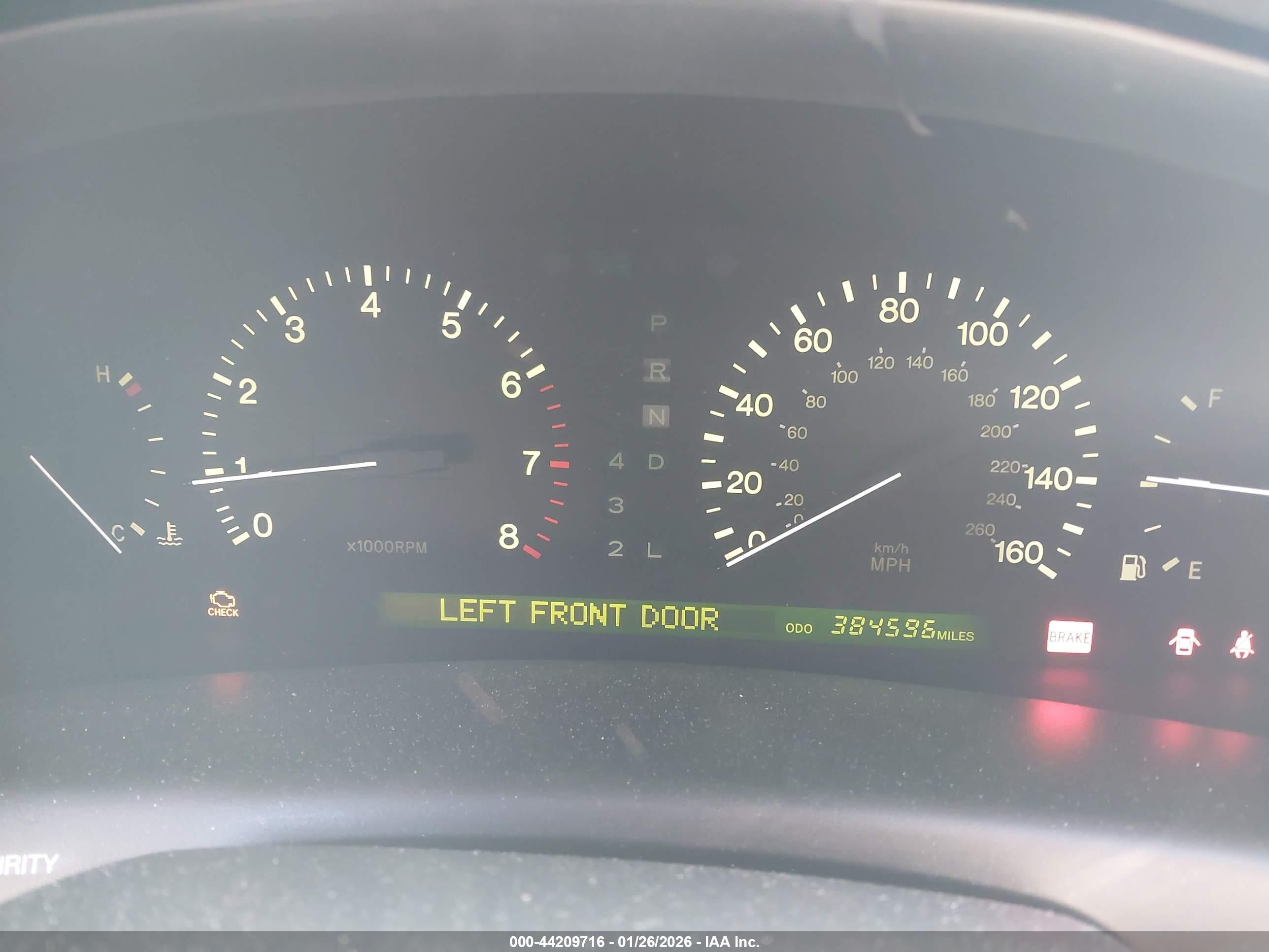 1999 Lexus Ls 400   Зеленый vin: JT8BH28F6X0159443