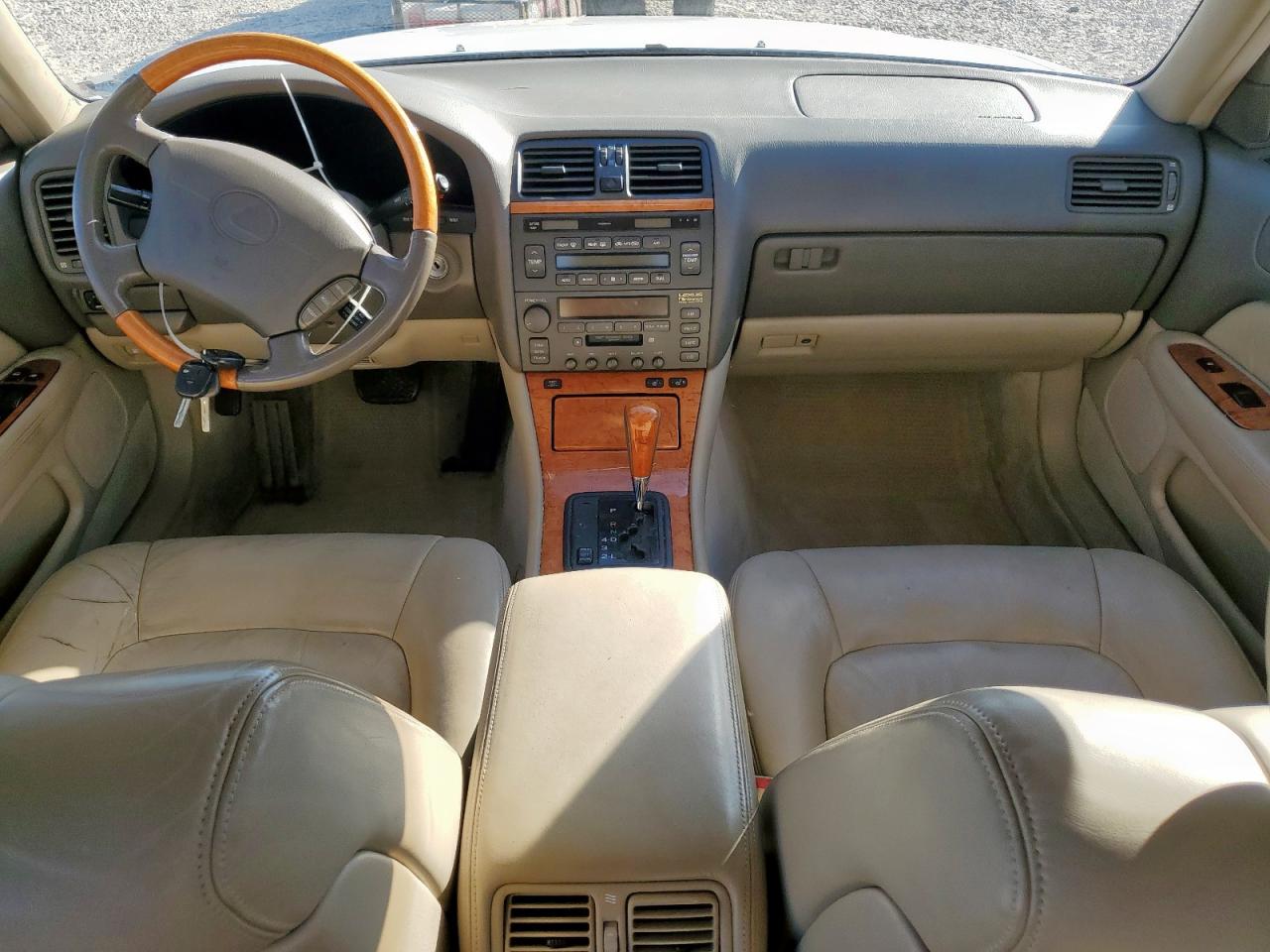 2000 Lexus Ls 400 White vin: JT8BH28F6Y0177488