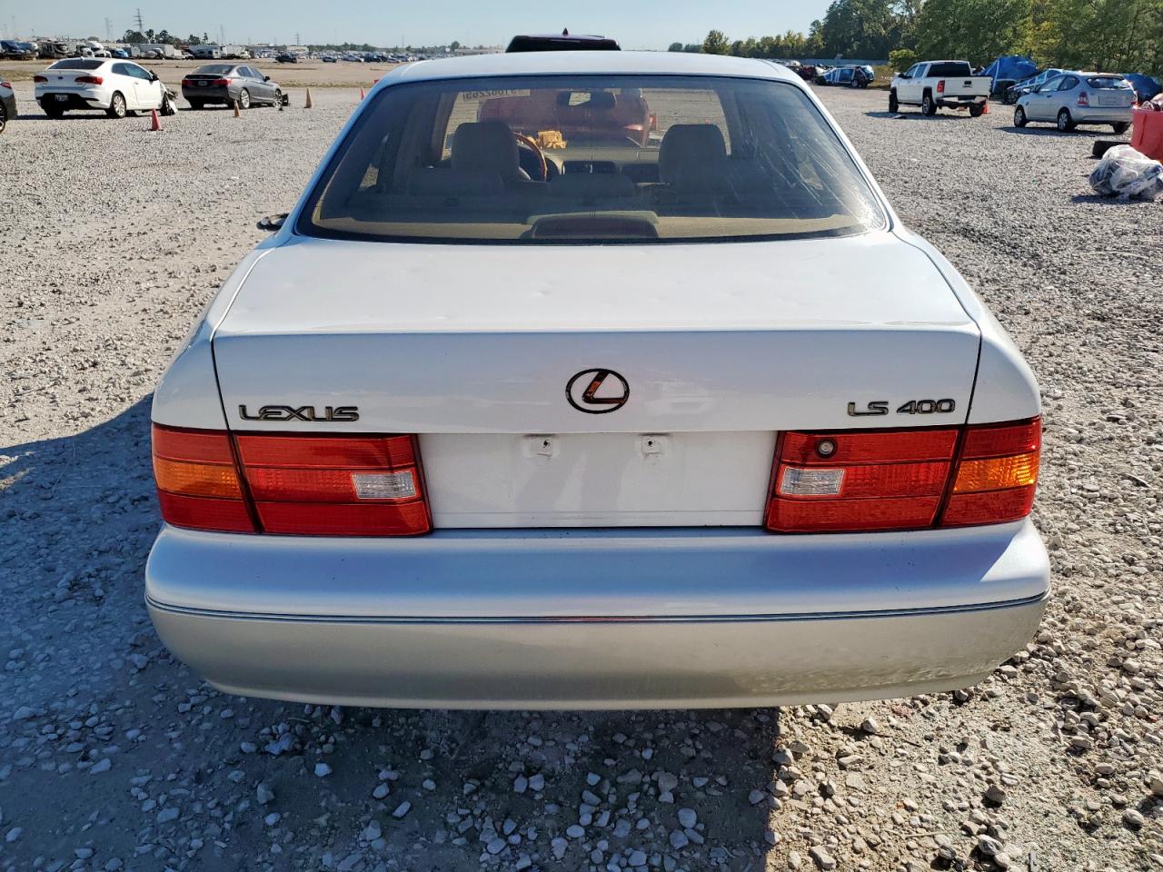 2000 Lexus Ls 400 White vin: JT8BH28F6Y0177488
