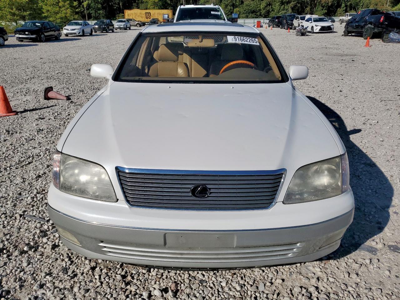 2000 Lexus Ls 400 White vin: JT8BH28F6Y0177488