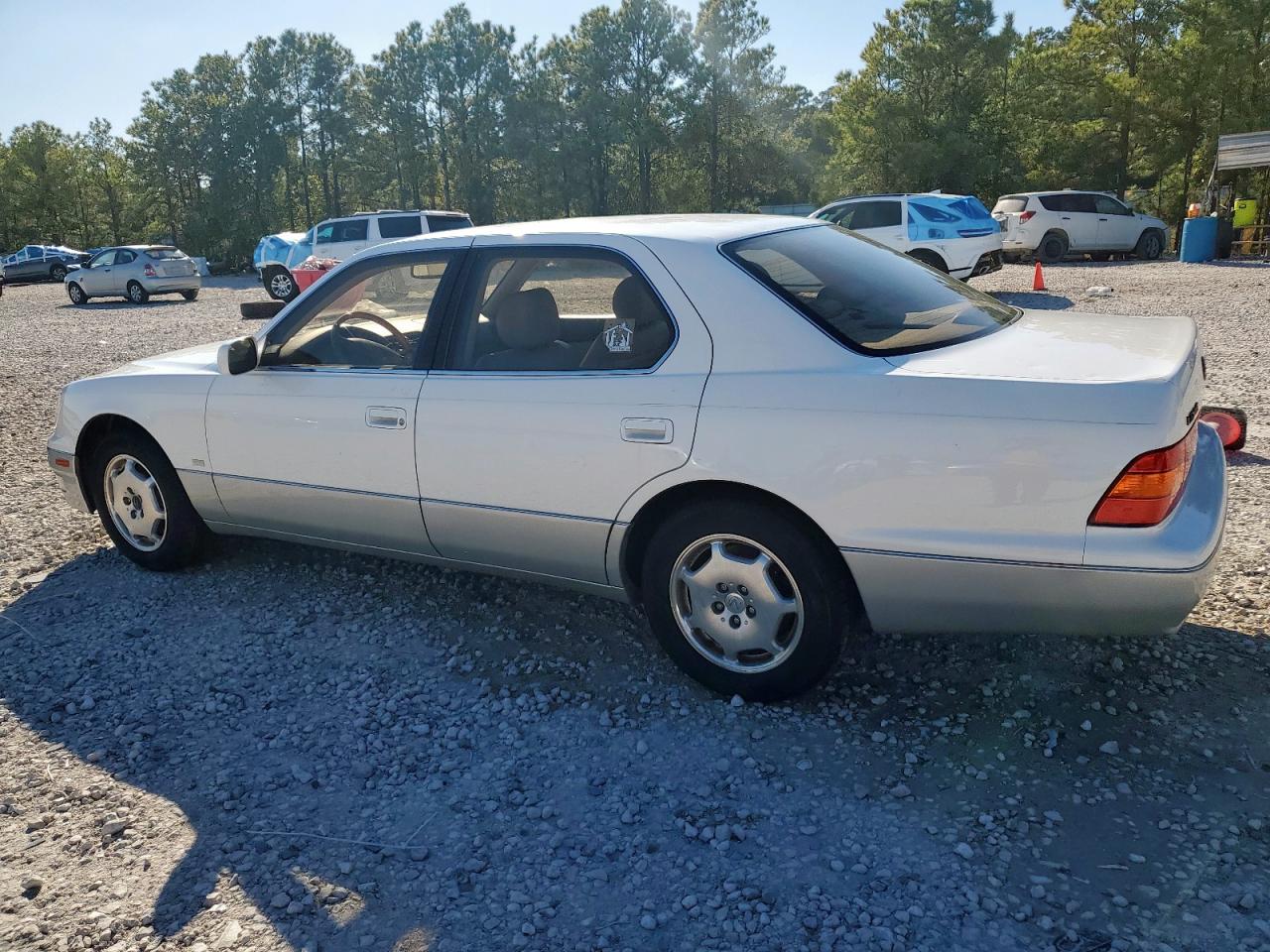 2000 Lexus Ls 400 White vin: JT8BH28F6Y0177488