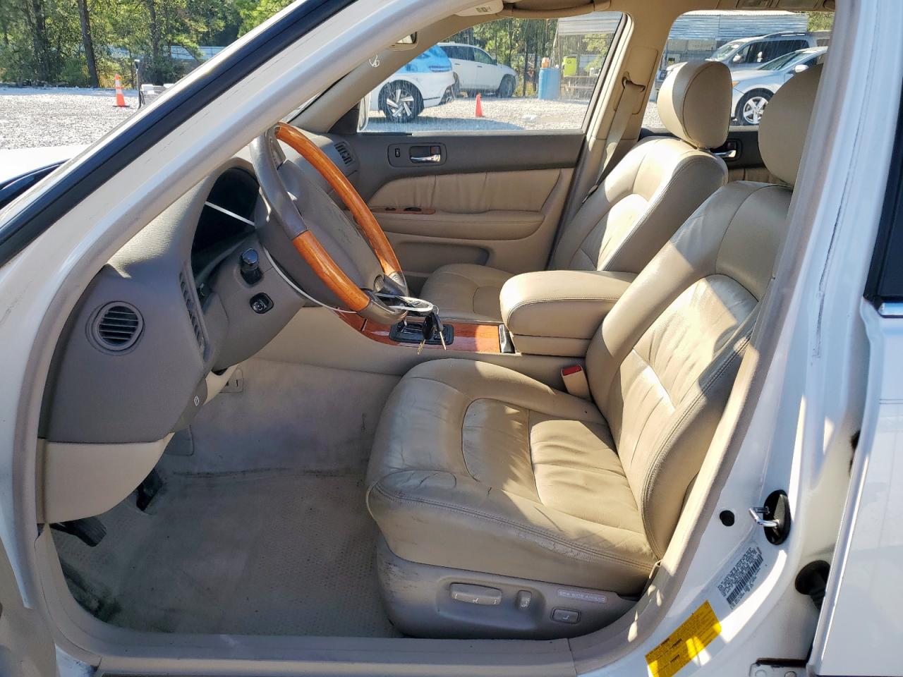 2000 Lexus Ls 400 White vin: JT8BH28F6Y0177488