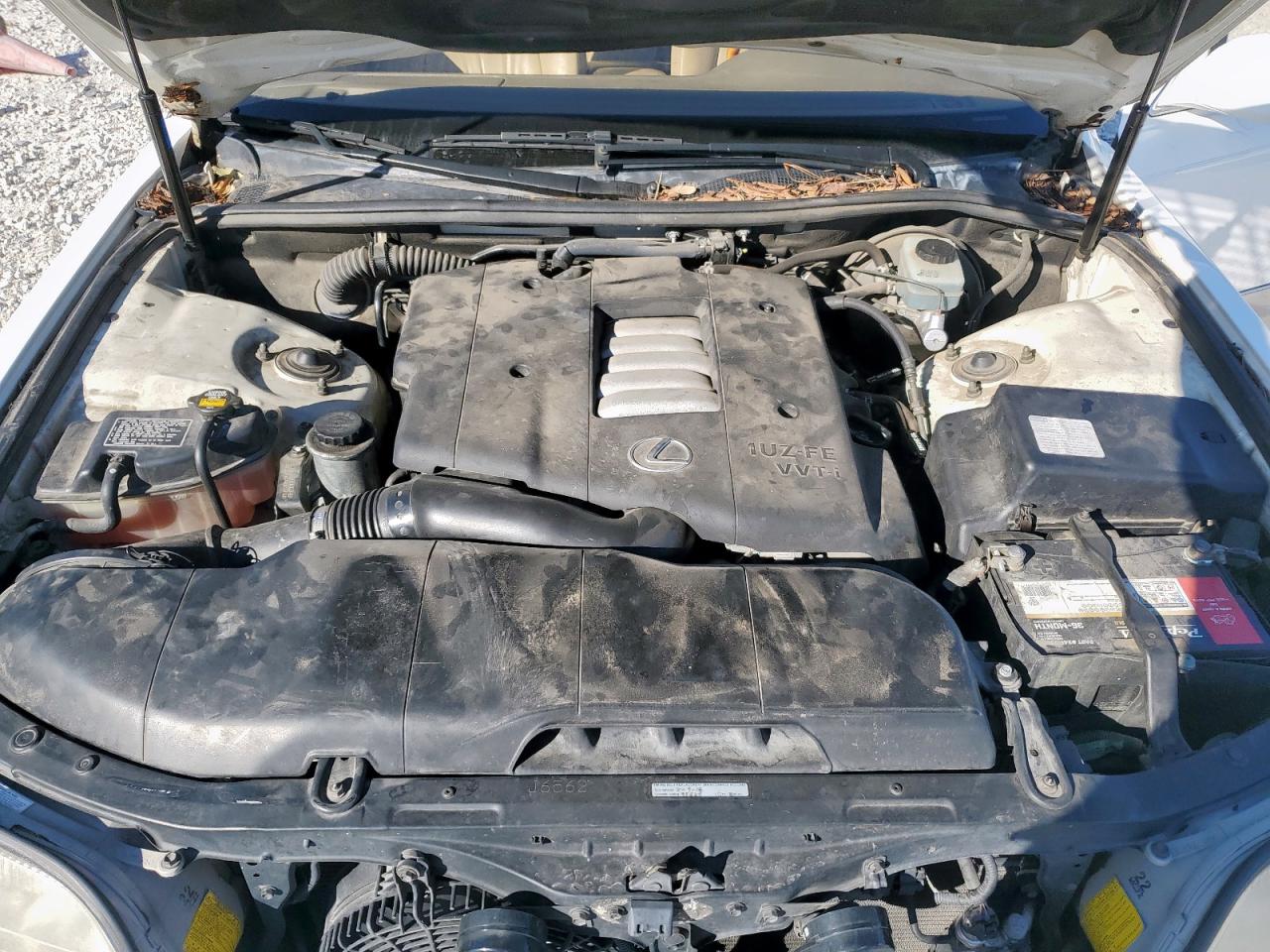 2000 Lexus Ls 400 White vin: JT8BH28F6Y0177488