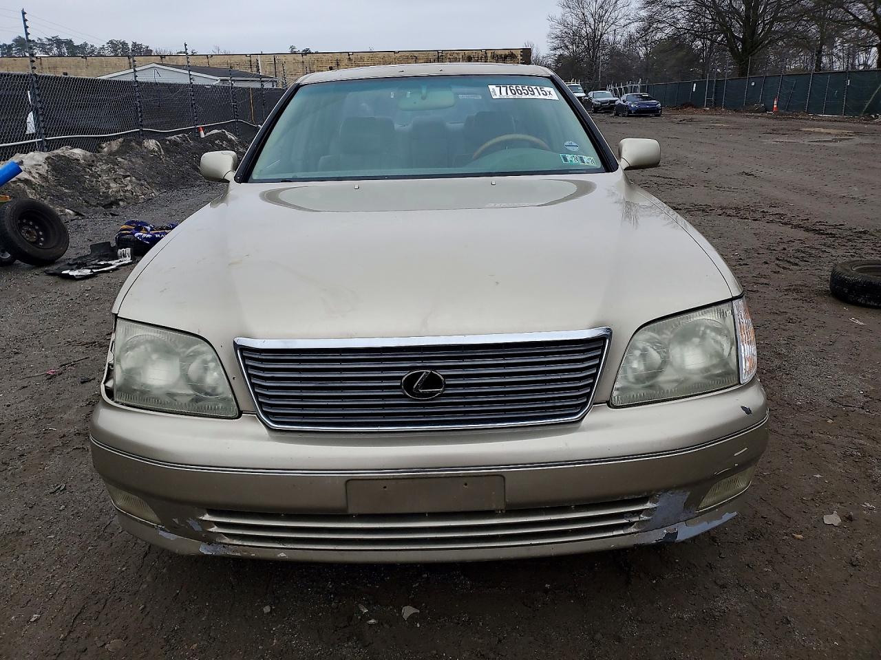 2000 Lexus Ls 400 Gold vin: JT8BH28F6Y0181153
