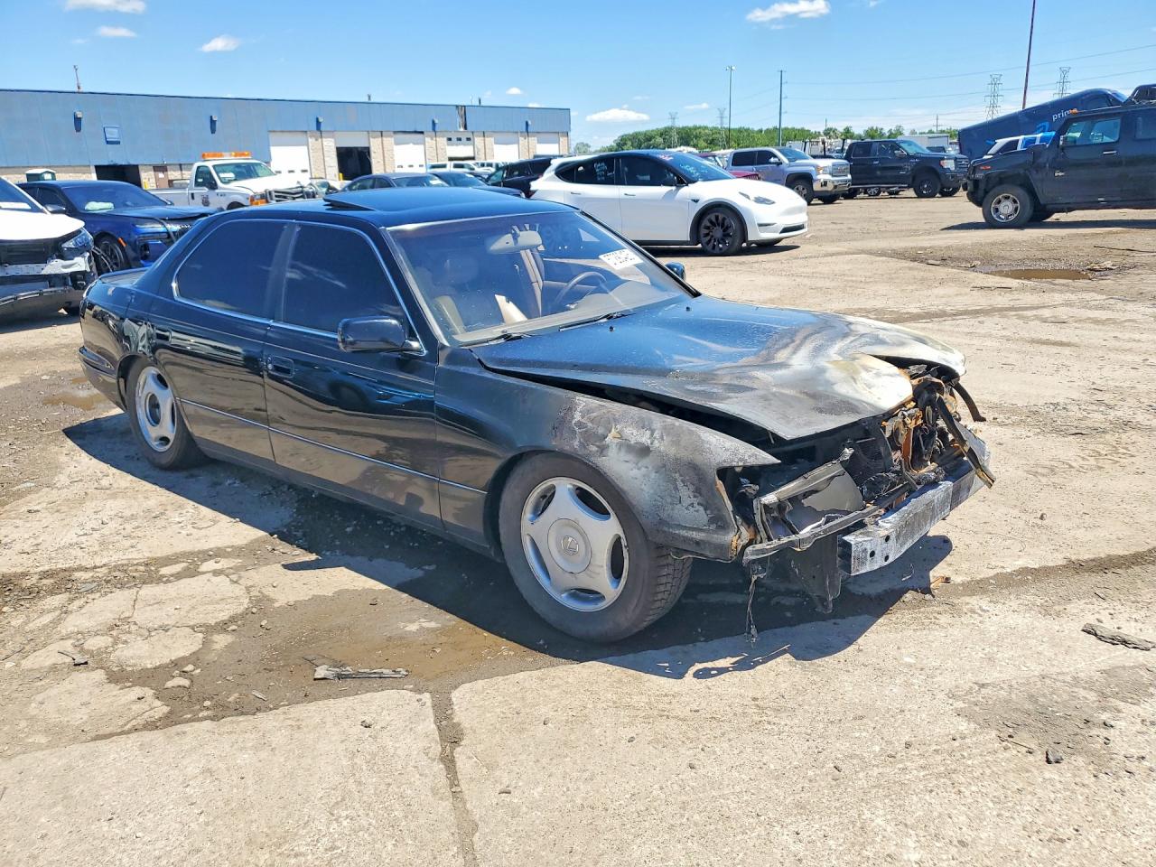 1997 Lexus Ls 400 Burn vin: JT8BH28F7V0096236