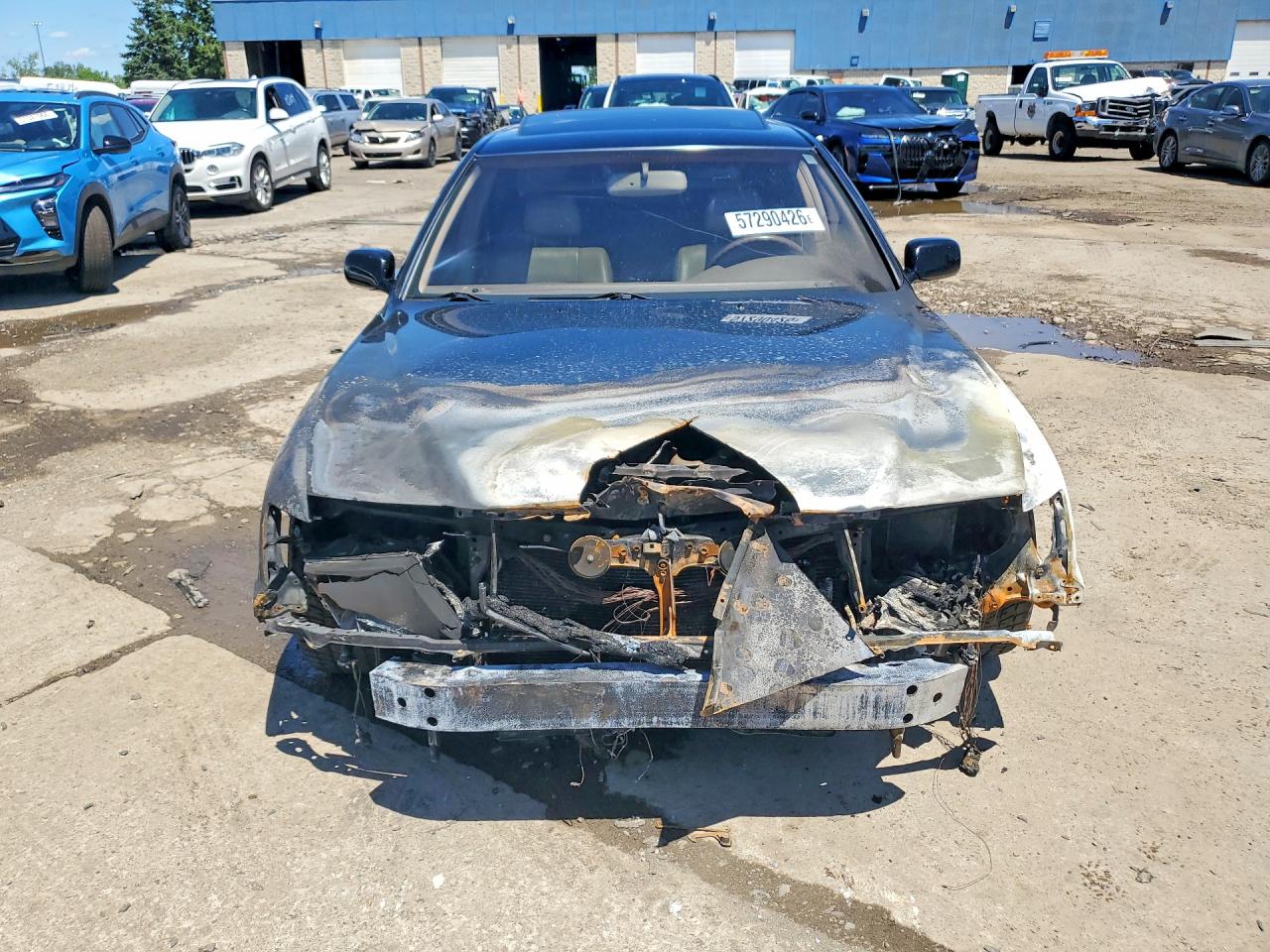 1997 Lexus Ls 400 Burn vin: JT8BH28F7V0096236