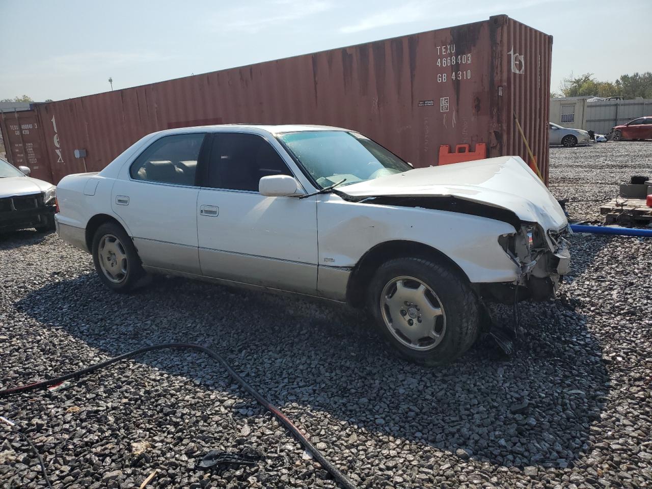 2000 Lexus Ls 400 White vin: JT8BH28F7Y0175085