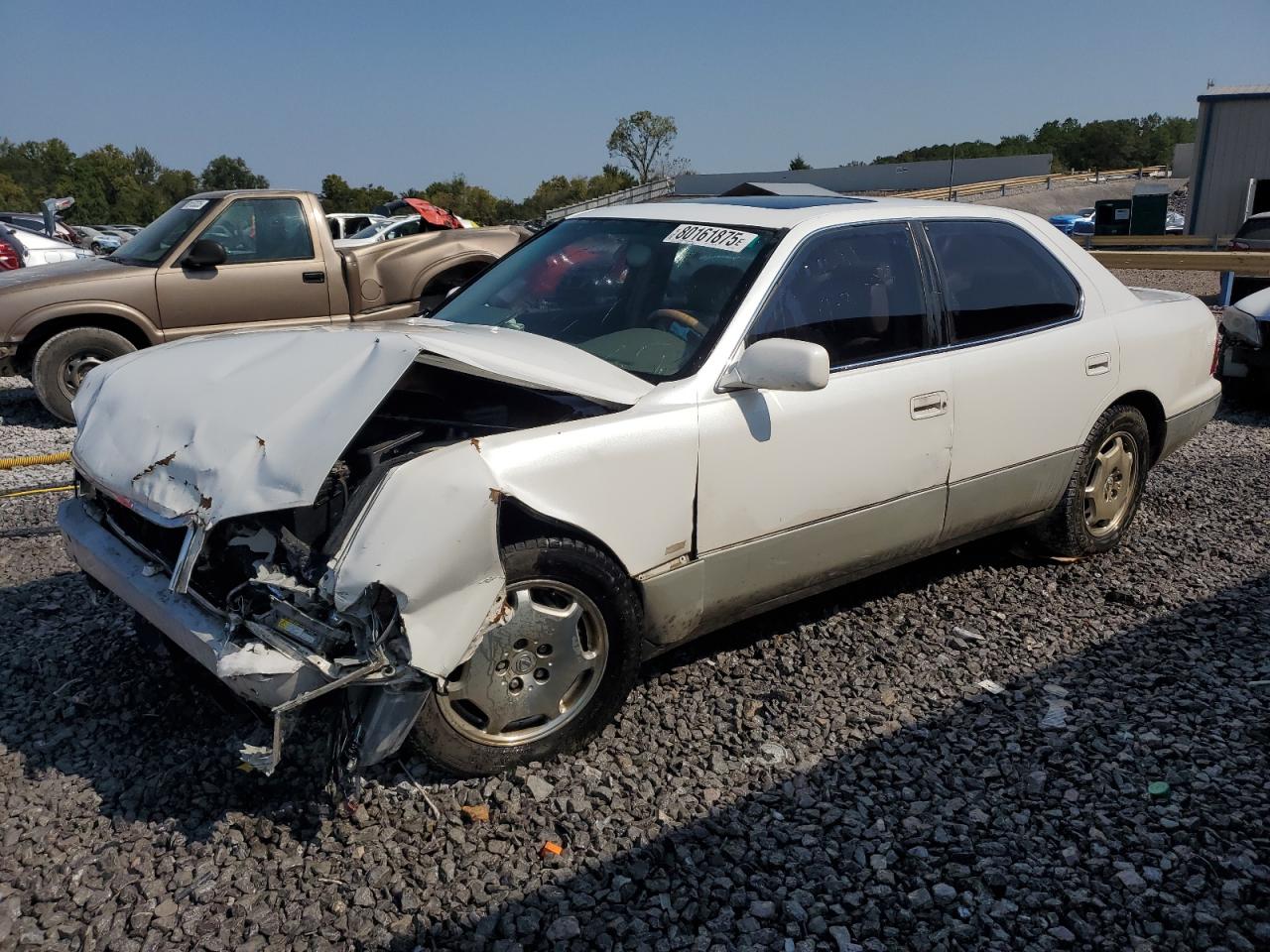 2000 Lexus Ls 400 White vin: JT8BH28F7Y0175085
