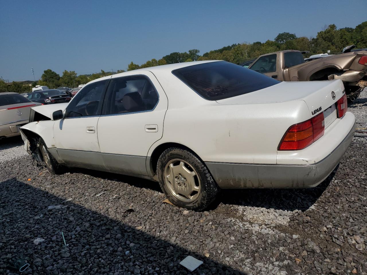 2000 Lexus Ls 400 White vin: JT8BH28F7Y0175085