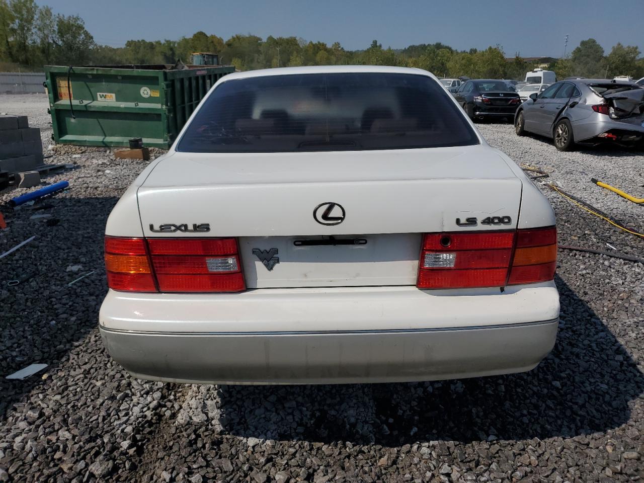 2000 Lexus Ls 400 White vin: JT8BH28F7Y0175085