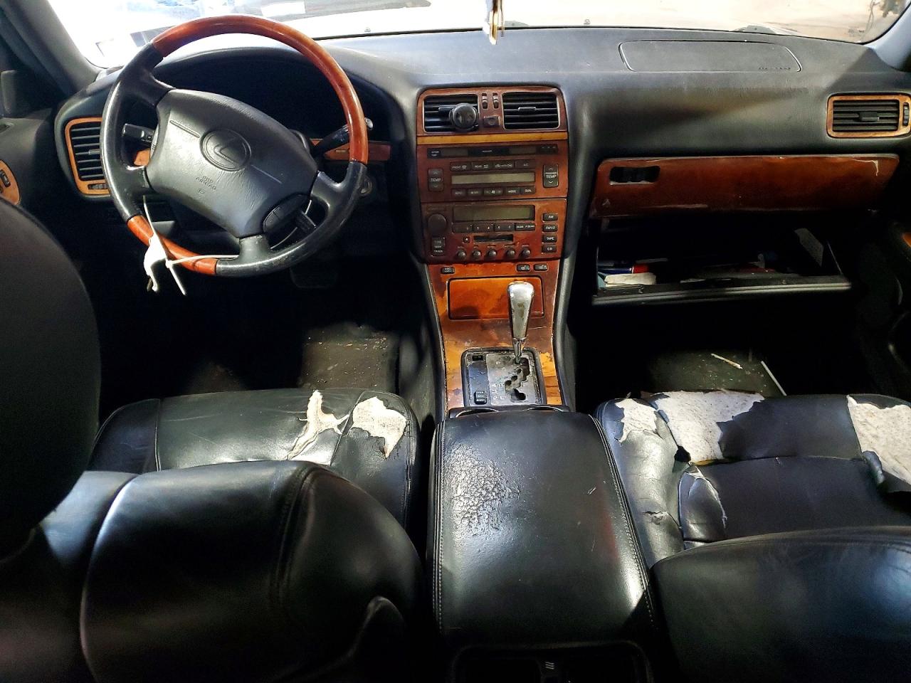 1998 Lexus Ls 400 Black vin: JT8BH28F8W0104880