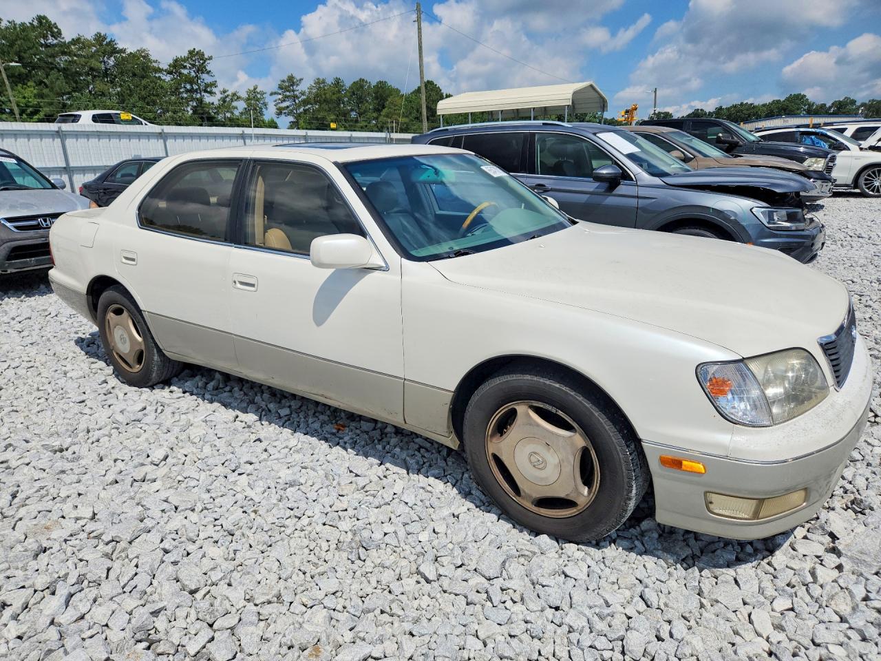 1998 Lexus Ls 400 Белый vin: JT8BH28F8W0116530