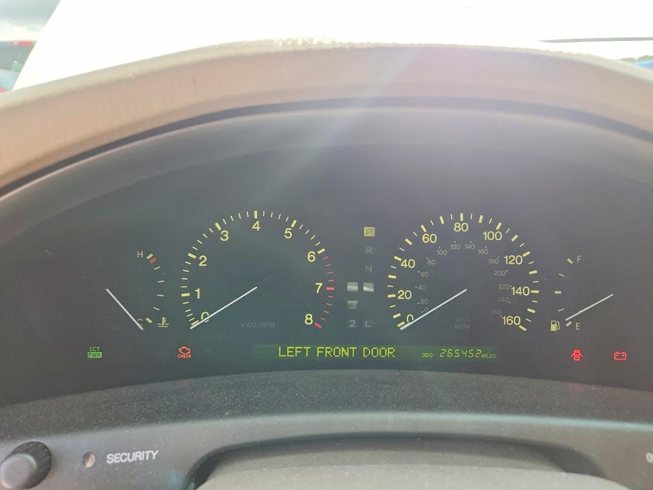 1998 Lexus Ls 400 Белый vin: JT8BH28F8W0116530
