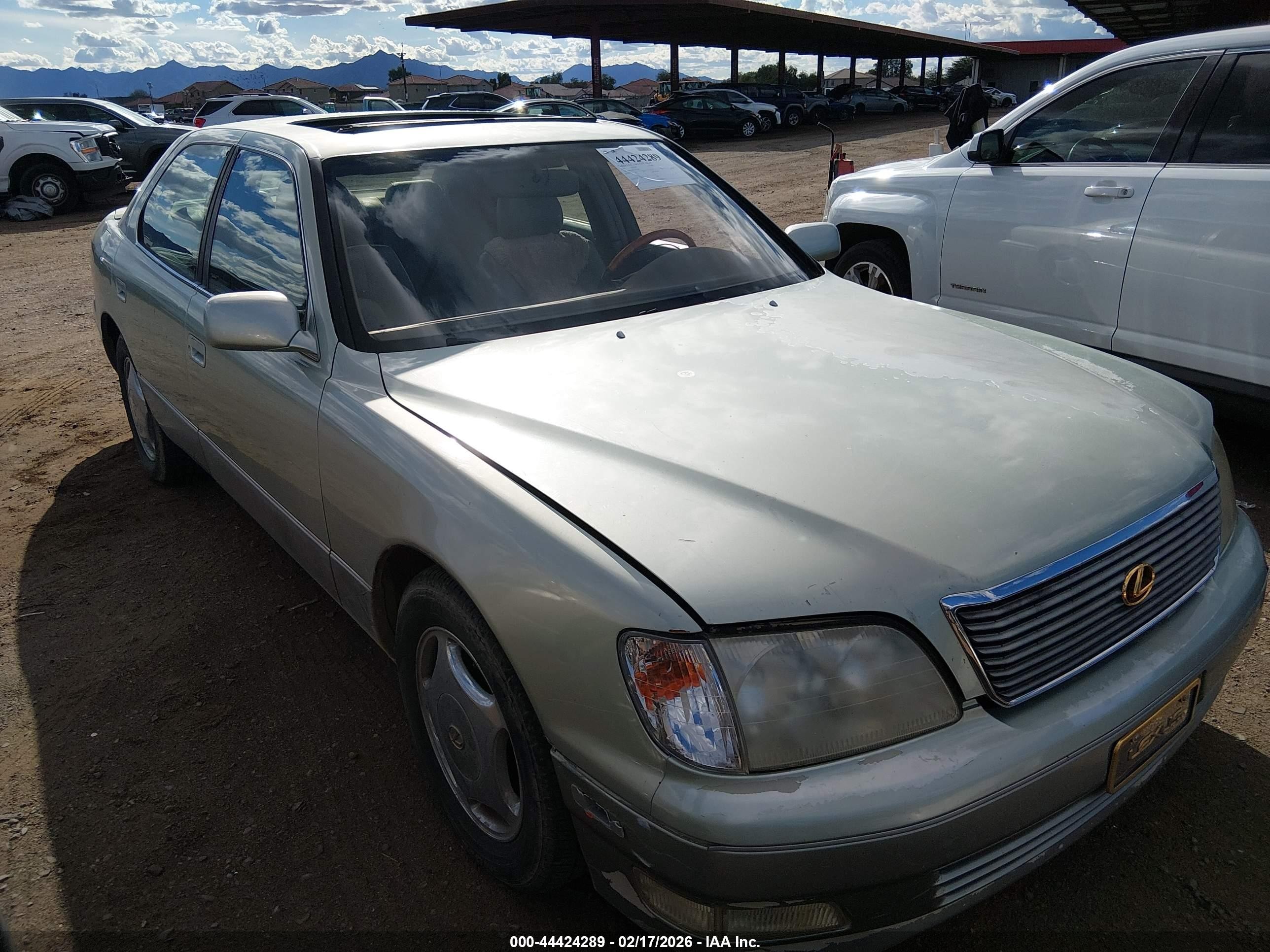 1999 Lexus Ls 400   Green vin: JT8BH28F8X0154728