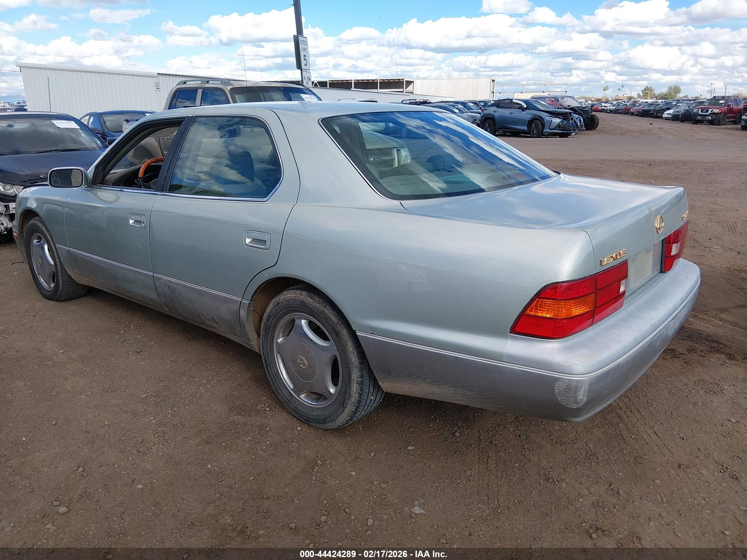 1999 Lexus Ls 400   Green vin: JT8BH28F8X0154728