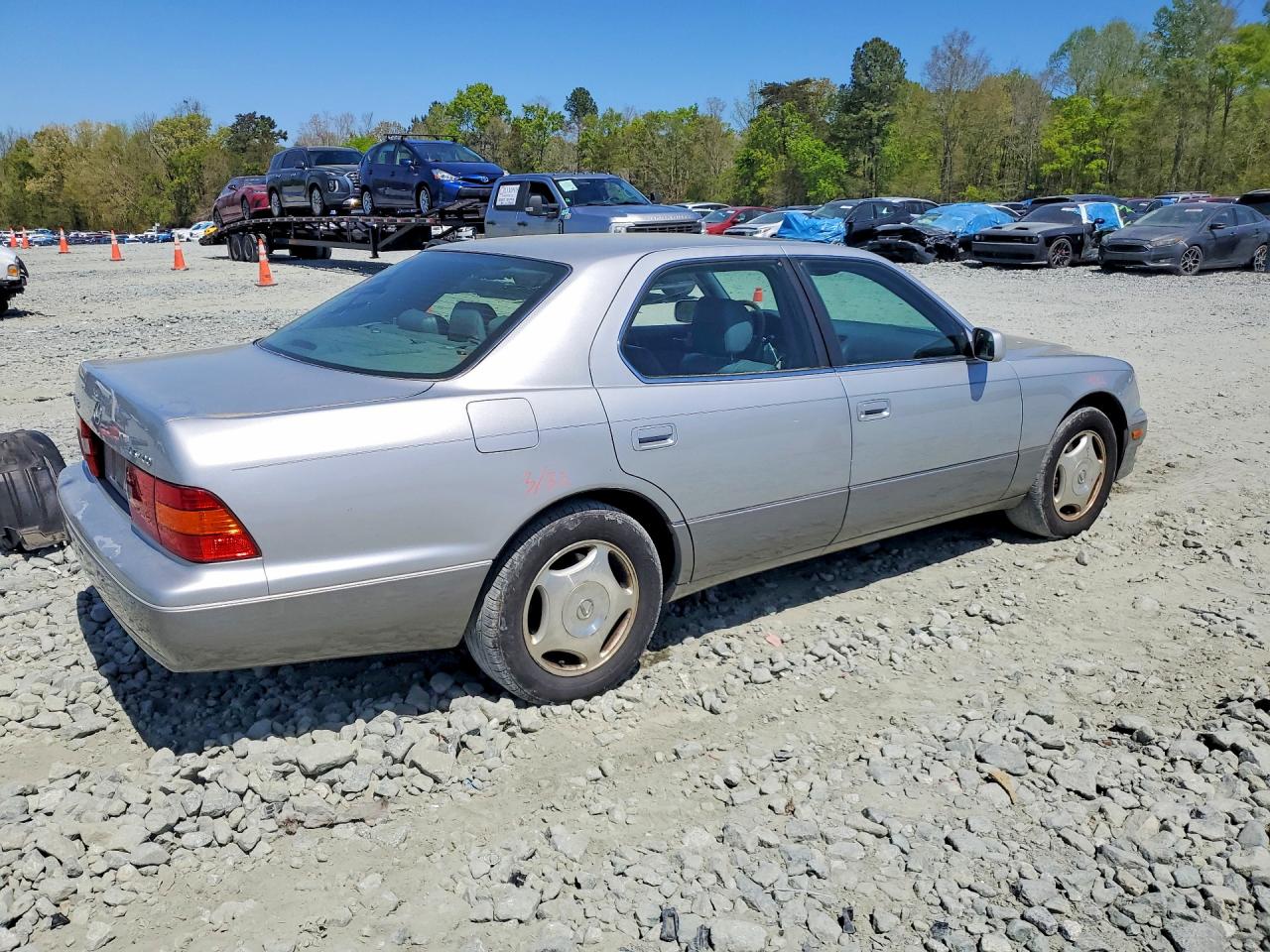 2000 Lexus Ls 400 Silver vin: JT8BH28F8Y0167626