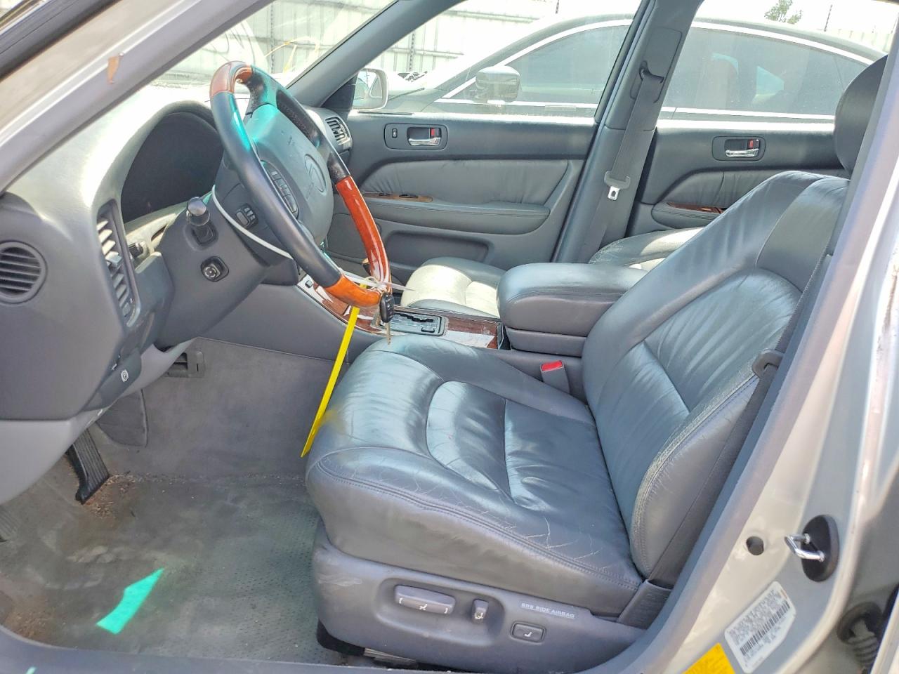 2000 Lexus Ls 400 Silver vin: JT8BH28F8Y0167626