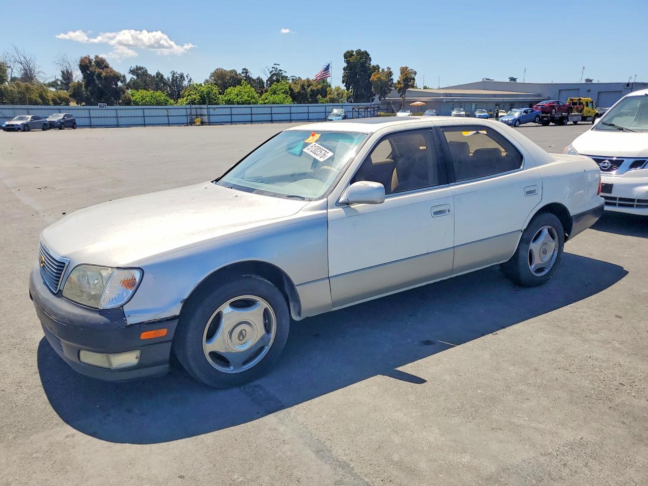 2000 Lexus Ls 400 Silver vin: JT8BH28F8Y0167917