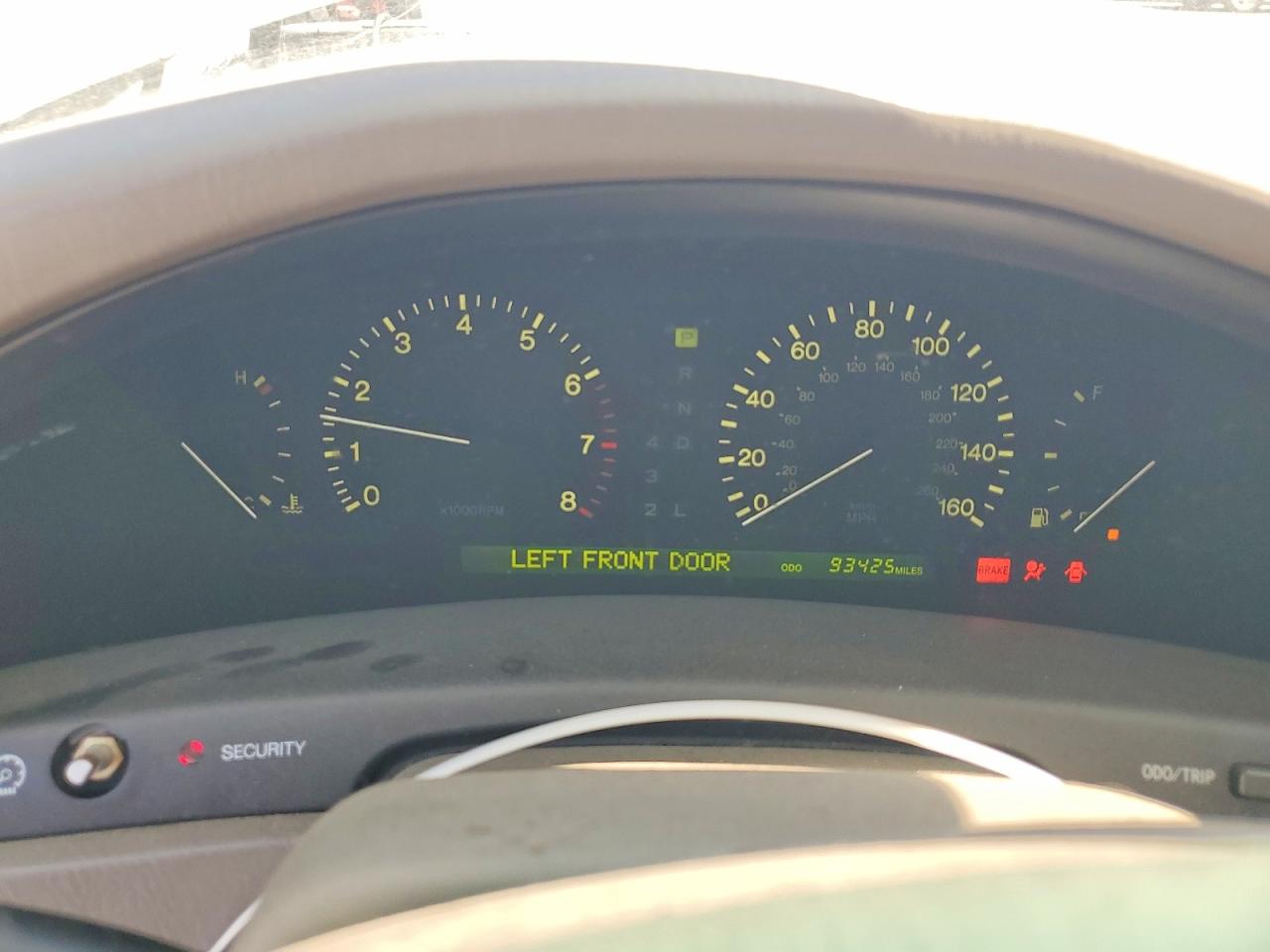2000 Lexus Ls 400 Серебряный vin: JT8BH28F8Y0167917
