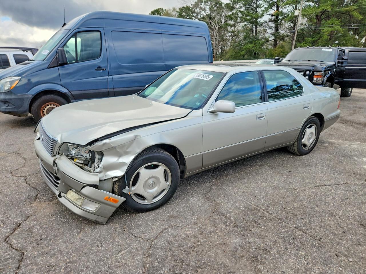 2000 Lexus Ls 400 Silver vin: JT8BH28F8Y0180781