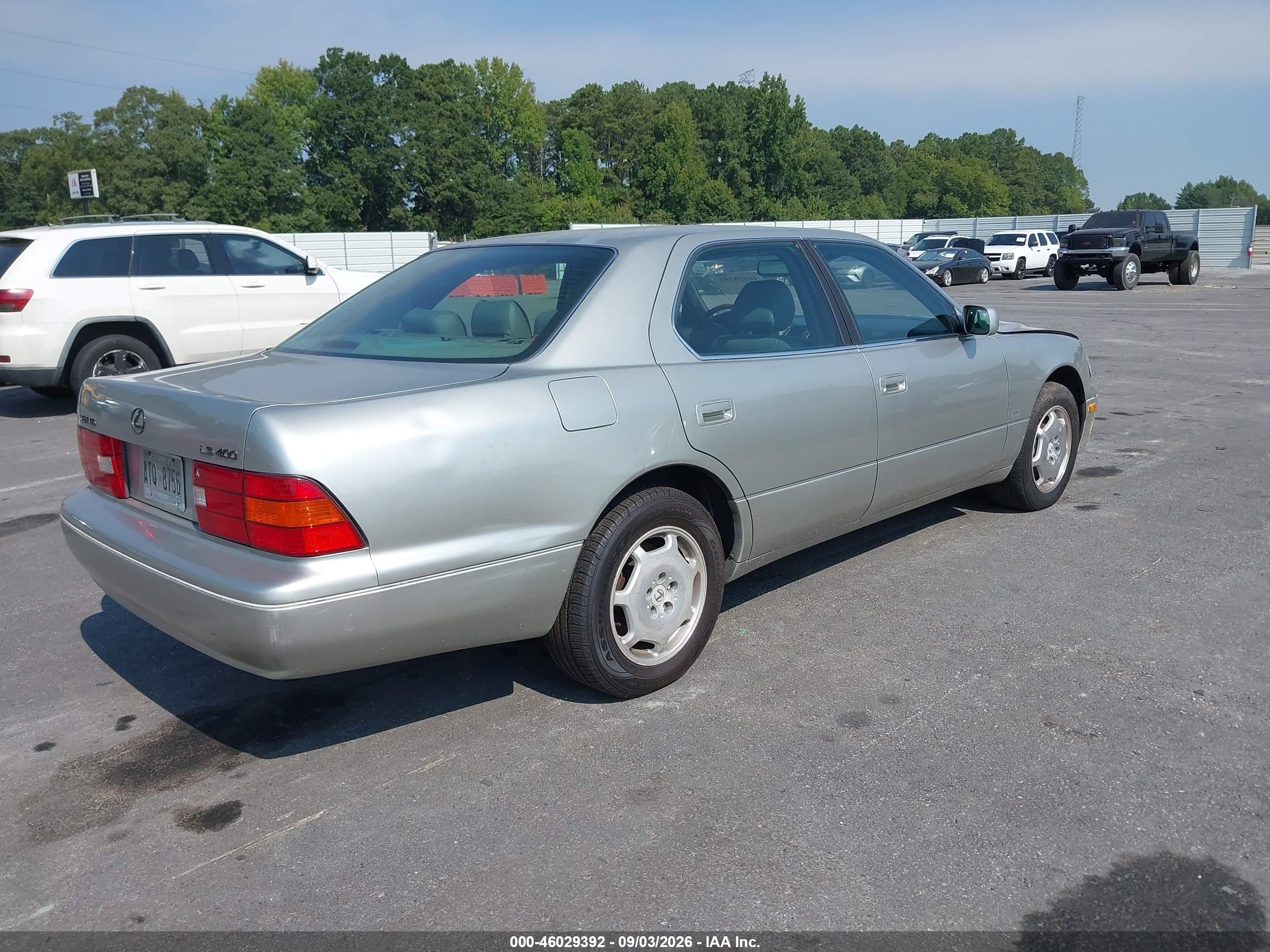 2000 Lexus Ls 400   Silver vin: JT8BH28F8Y0181476