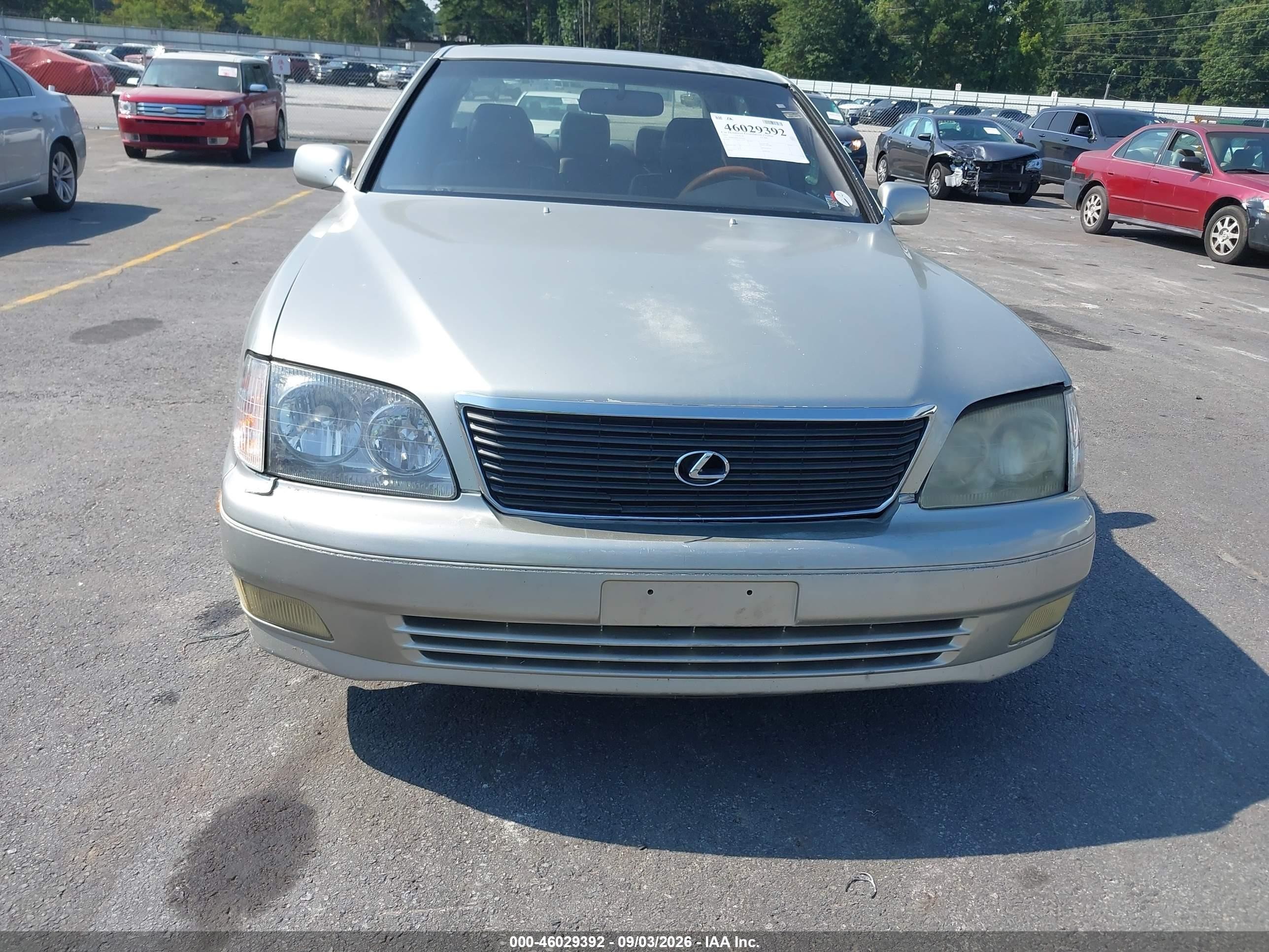 2000 Lexus Ls 400   Silver vin: JT8BH28F8Y0181476