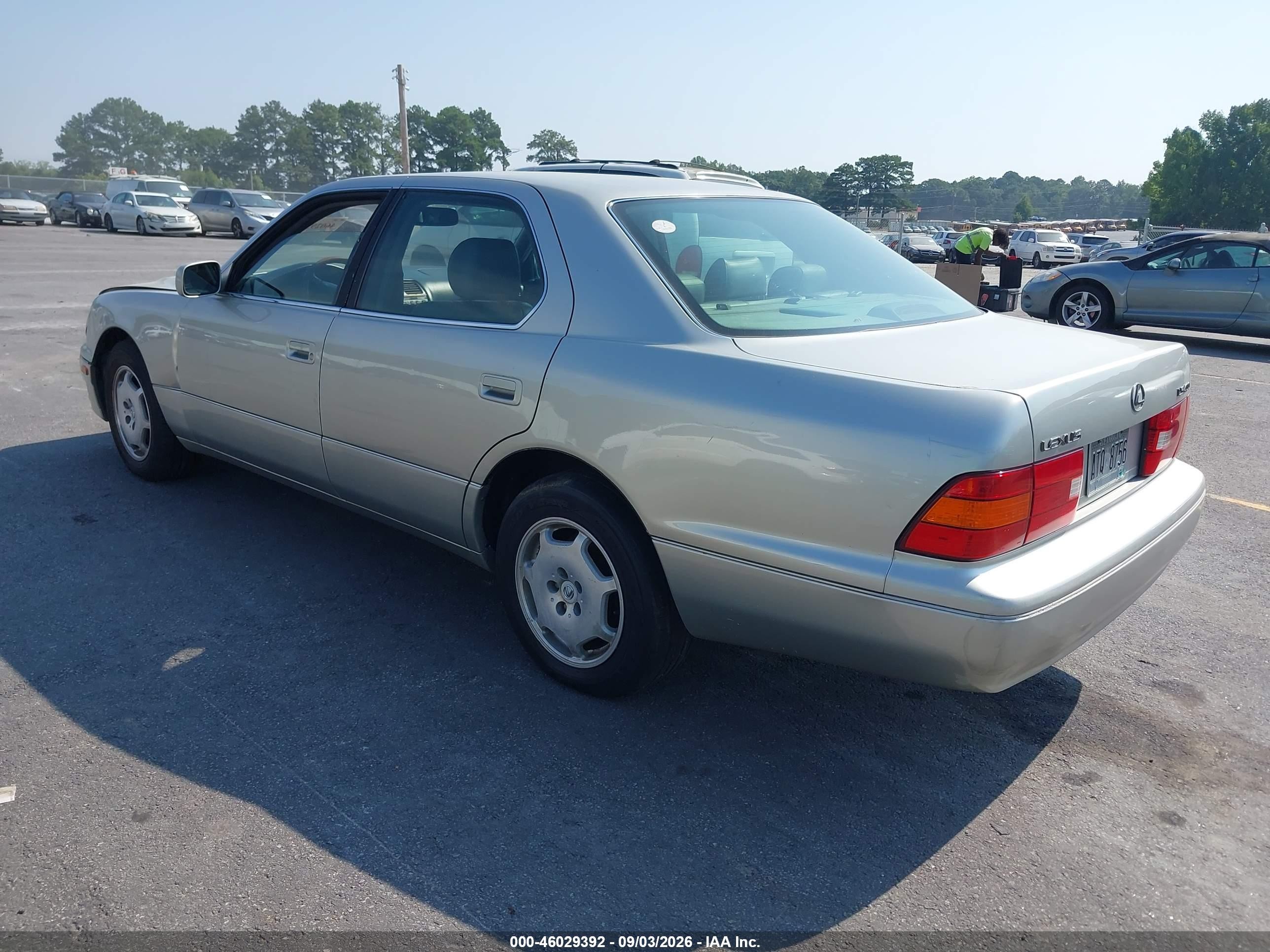 2000 Lexus Ls 400   Silver vin: JT8BH28F8Y0181476