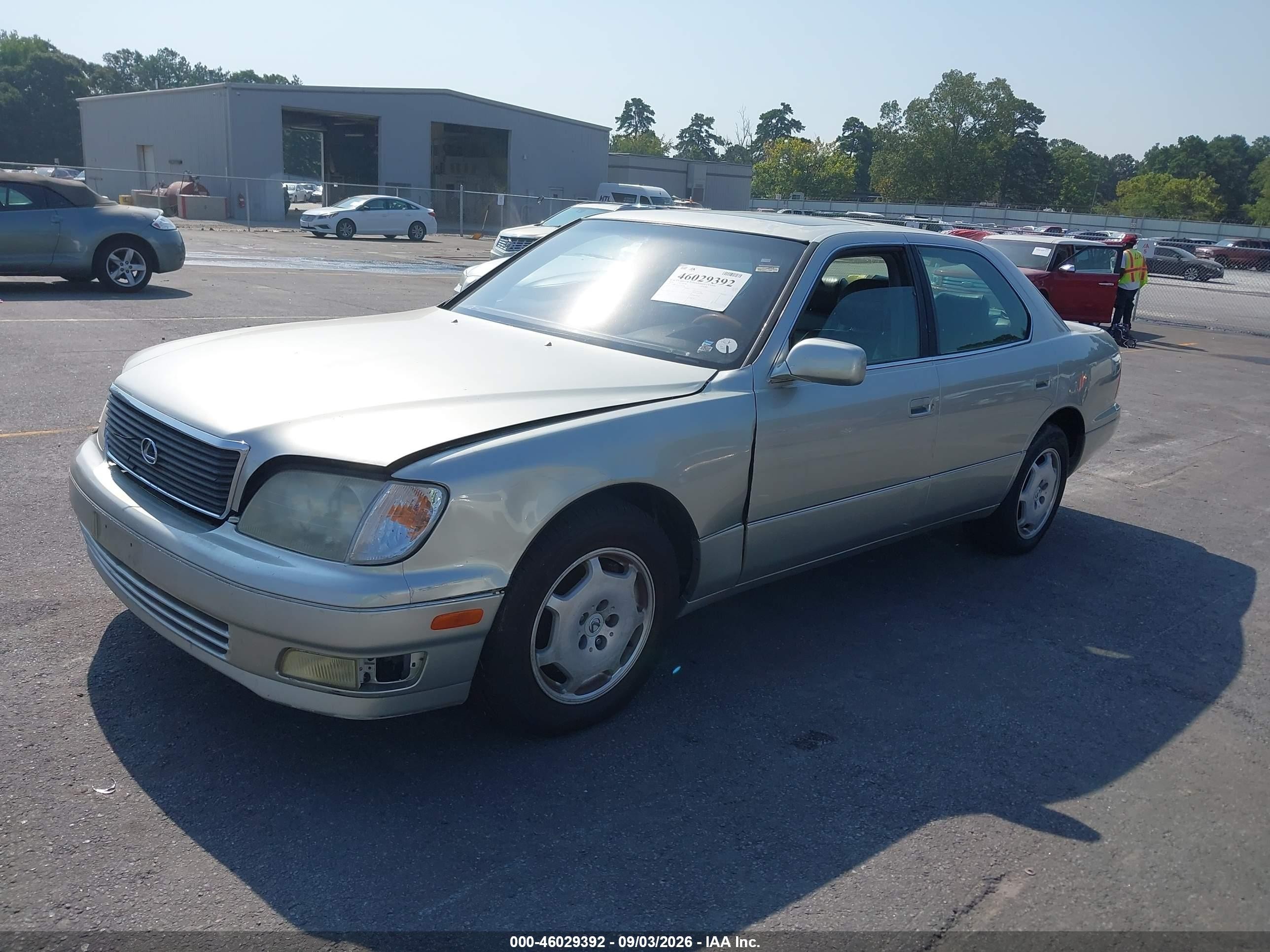 2000 Lexus Ls 400   Silver vin: JT8BH28F8Y0181476