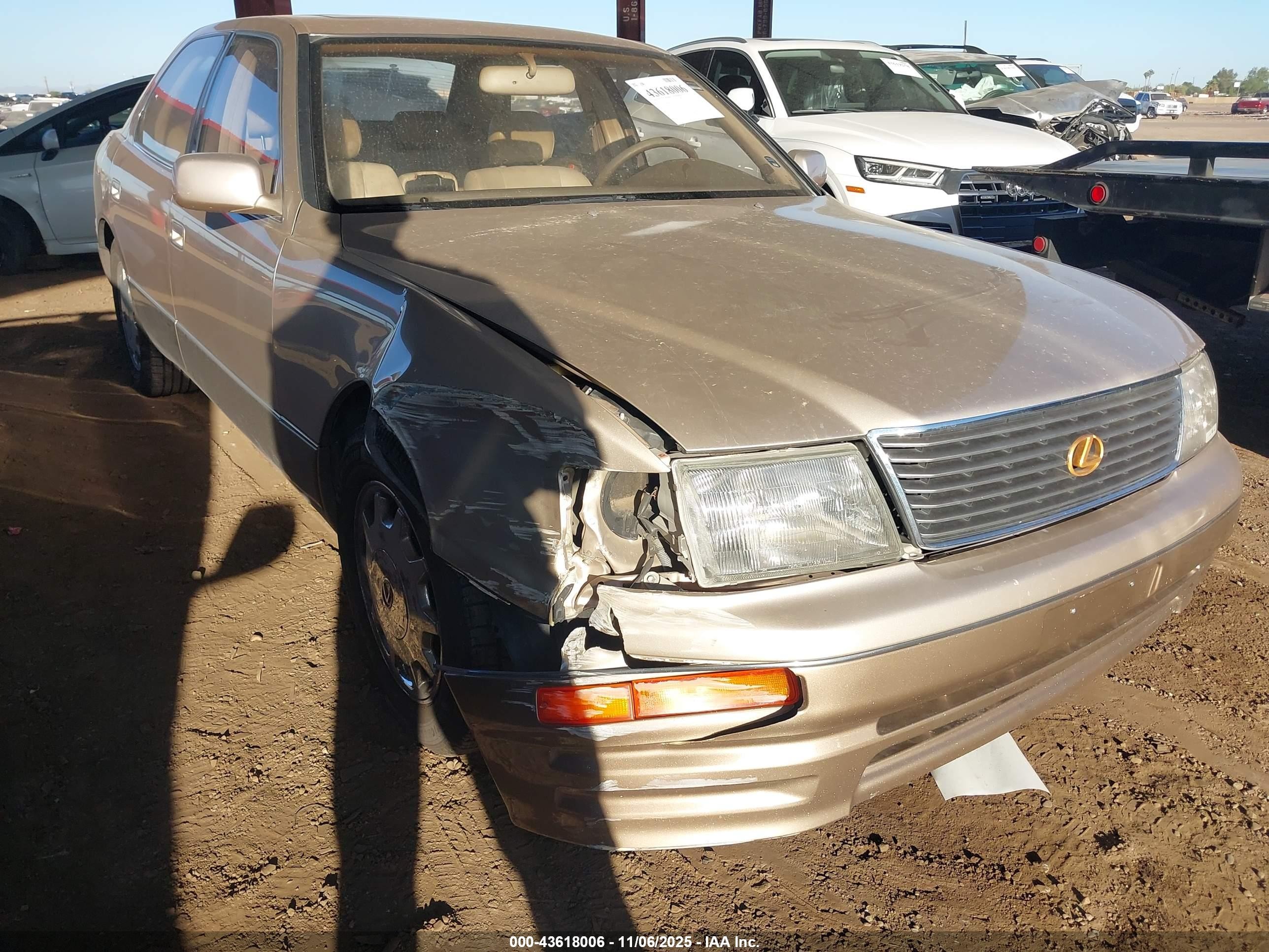 1997 Lexus Ls 400   Tan vin: JT8BH28F9V0090986