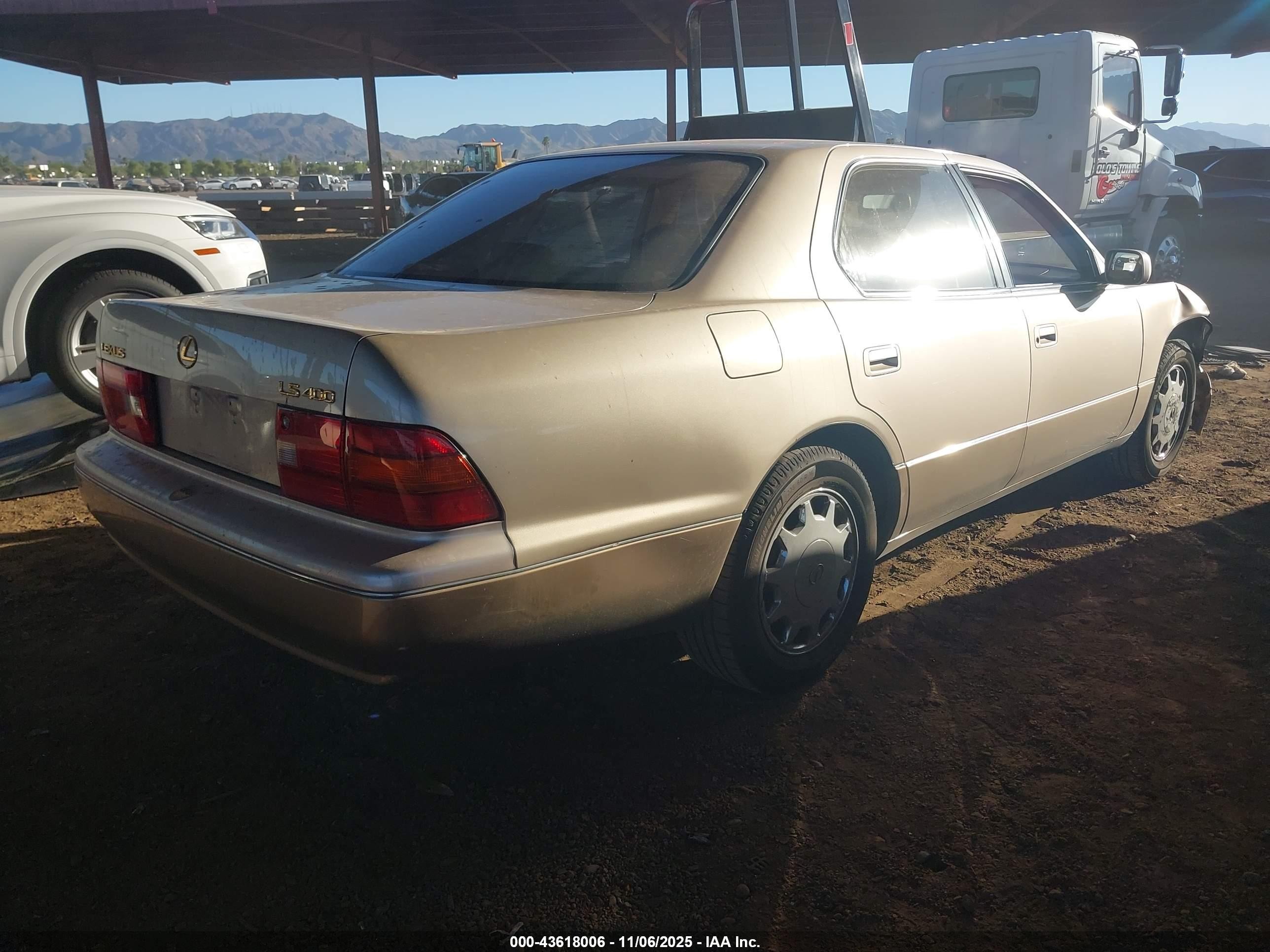 1997 Lexus Ls 400   Tan vin: JT8BH28F9V0090986