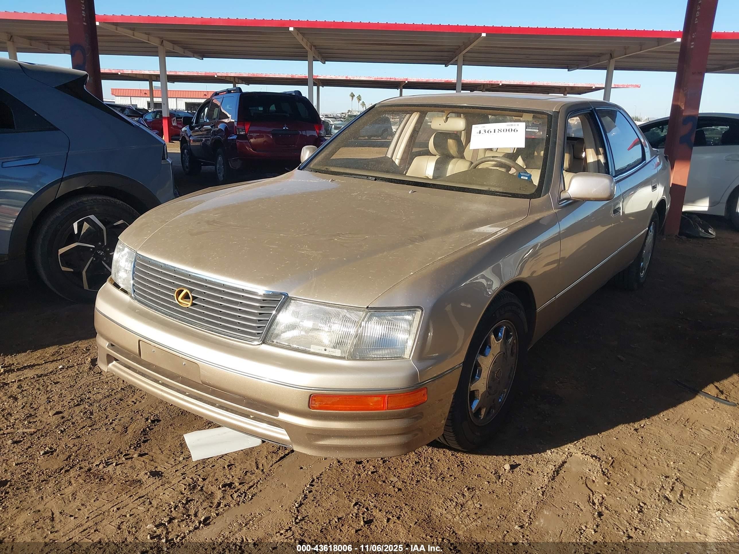 1997 Lexus Ls 400   Tan vin: JT8BH28F9V0090986