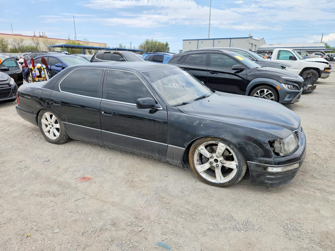 1997 Lexus Ls 400 Black vin: JT8BH28F9V0097582