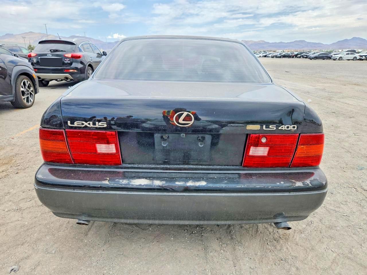 1997 Lexus Ls 400 Black vin: JT8BH28F9V0097582