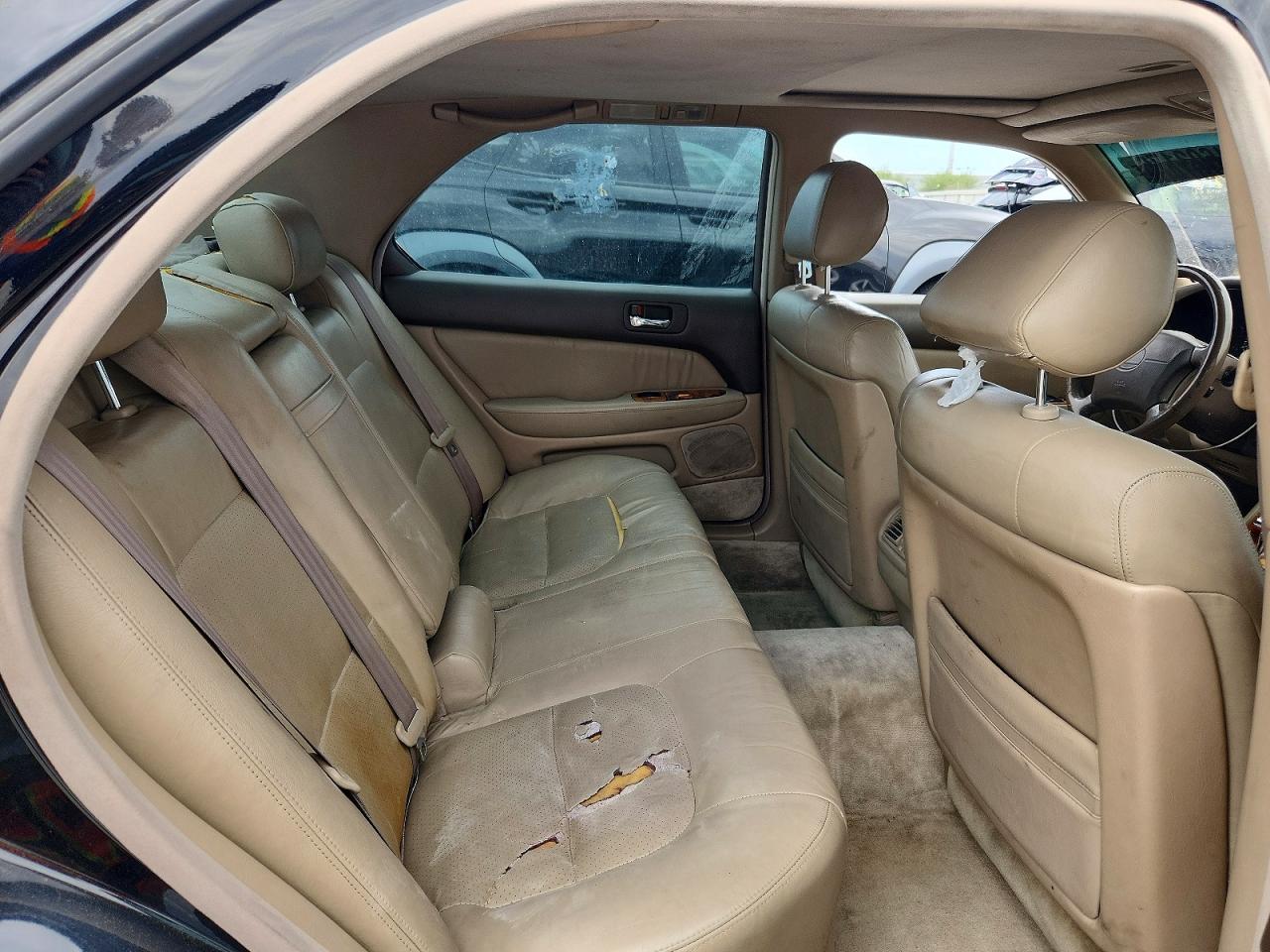 1997 Lexus Ls 400 Black vin: JT8BH28F9V0097582