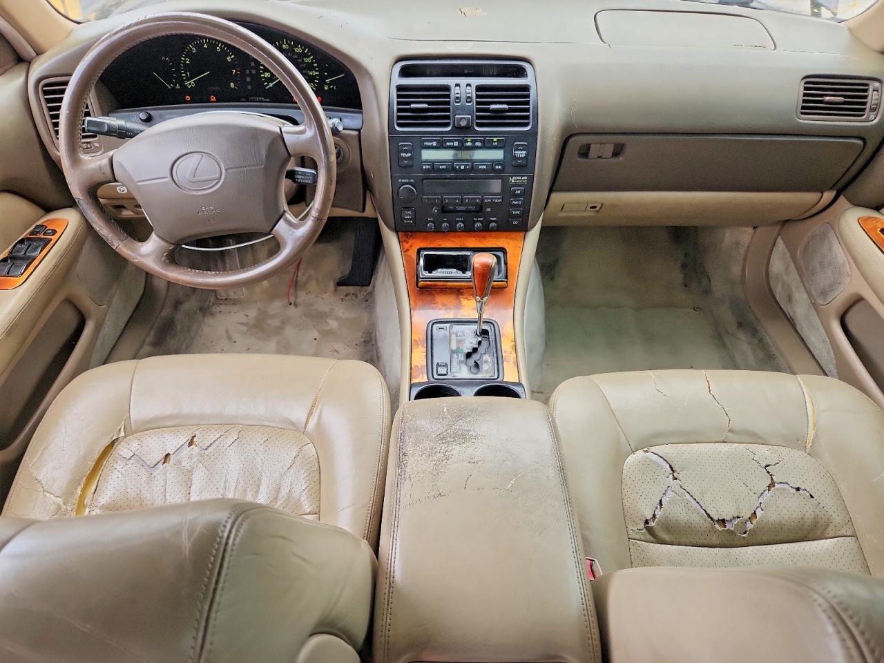 1997 Lexus Ls 400 Black vin: JT8BH28F9V0097582