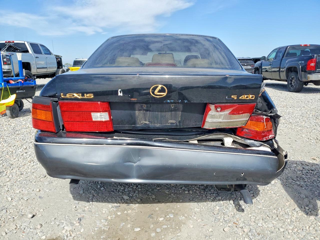 1999 Lexus Ls 400 Black vin: JT8BH28F9X0143365
