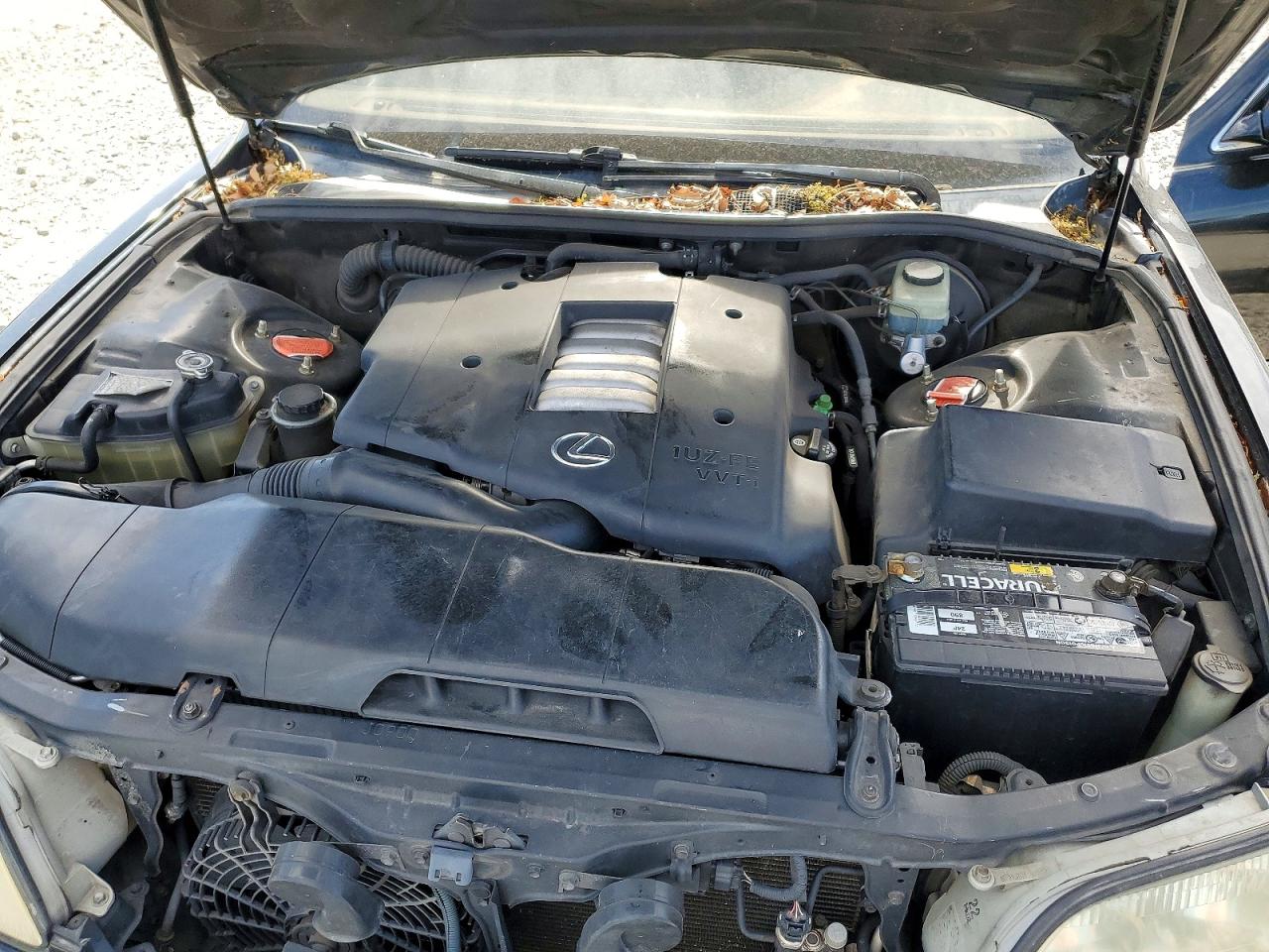 1999 Lexus Ls 400 Black vin: JT8BH28F9X0143365