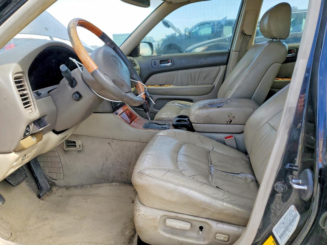 1999 Lexus Ls 400 Black vin: JT8BH28F9X0143365