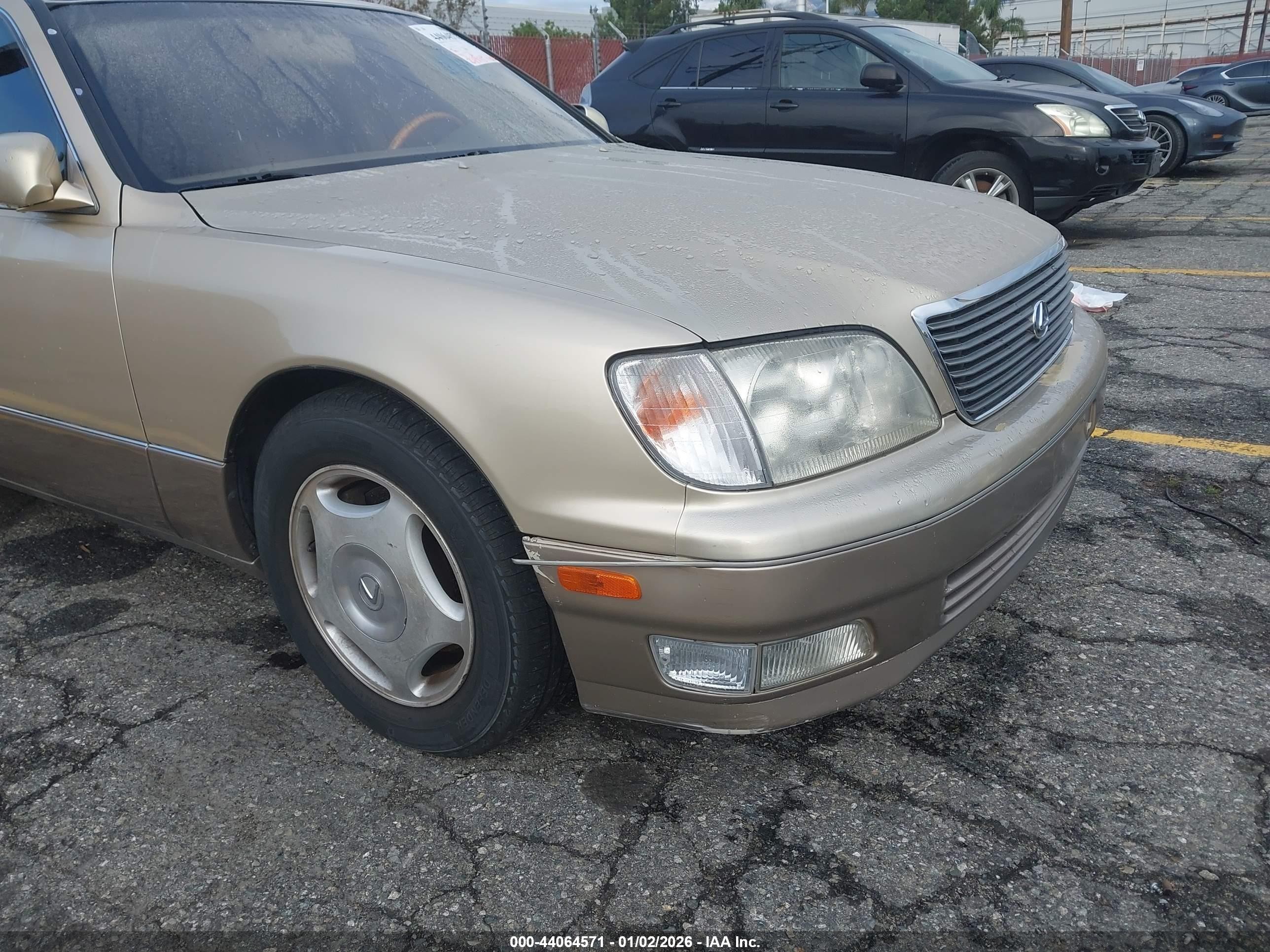 1999 Lexus Ls 400   Золотой vin: JT8BH28F9X0152521