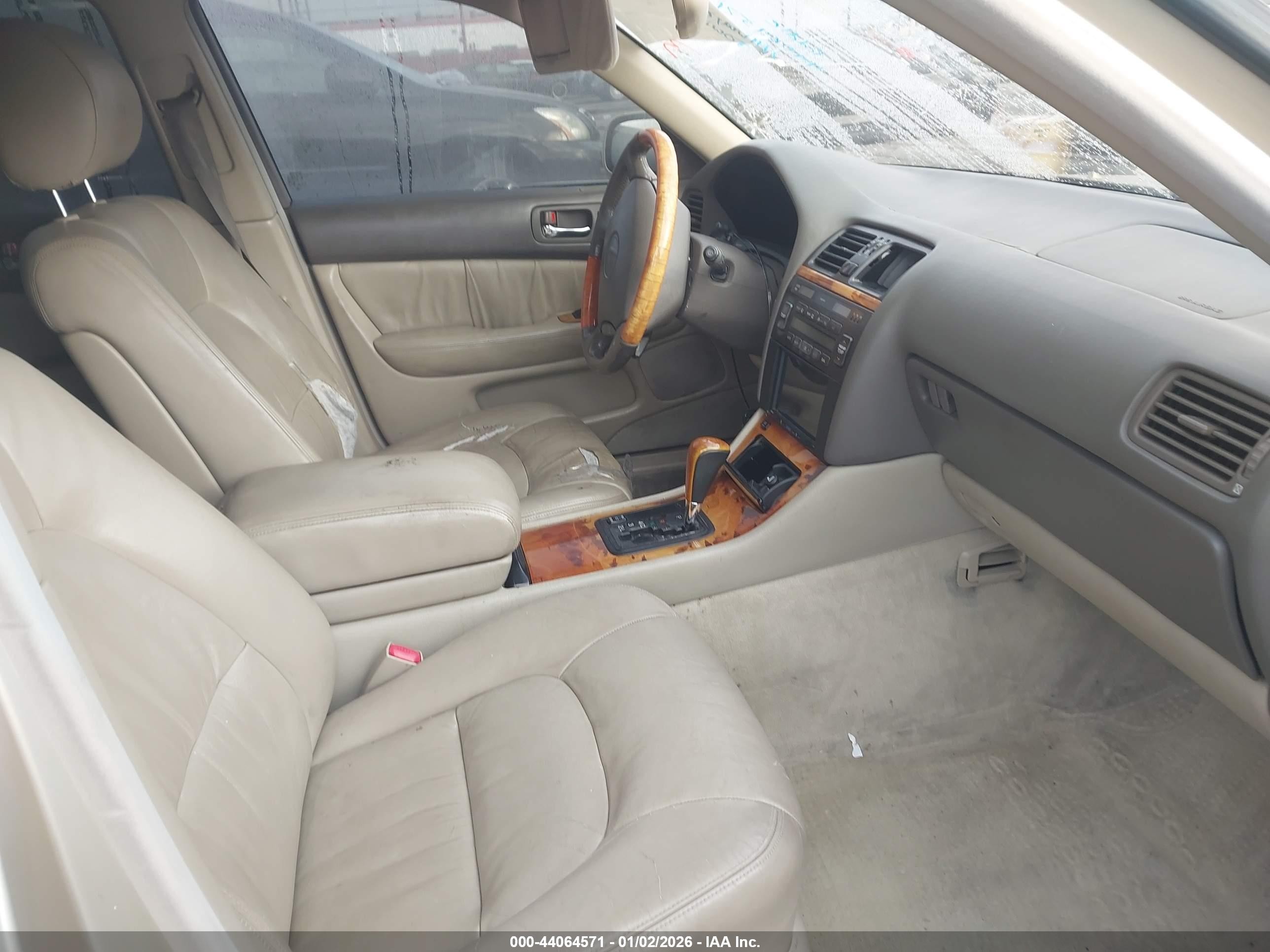1999 Lexus Ls 400   Золотой vin: JT8BH28F9X0152521