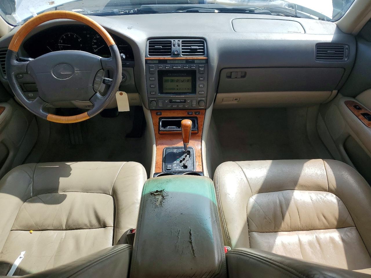 2000 Lexus Ls 400 White vin: JT8BH28F9Y0179638